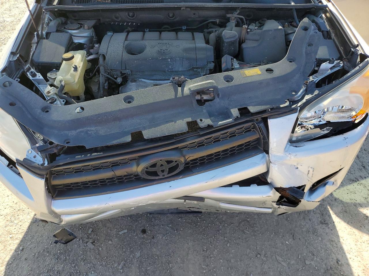 2012 Toyota Rav4 Base Silver vin: 2T3ZF4DV1CW109831