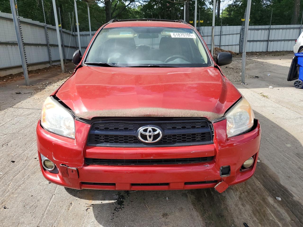 2012 Toyota Rav4 Base Красный vin: 2T3ZF4DV1CW124040