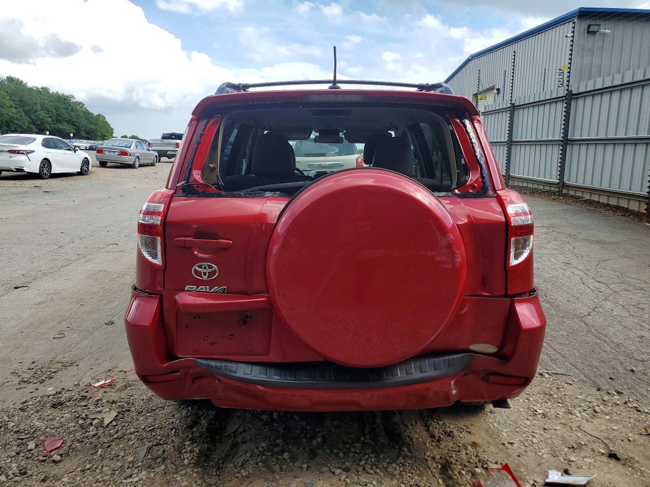 2012 Toyota Rav4 Base Красный vin: 2T3ZF4DV1CW124040