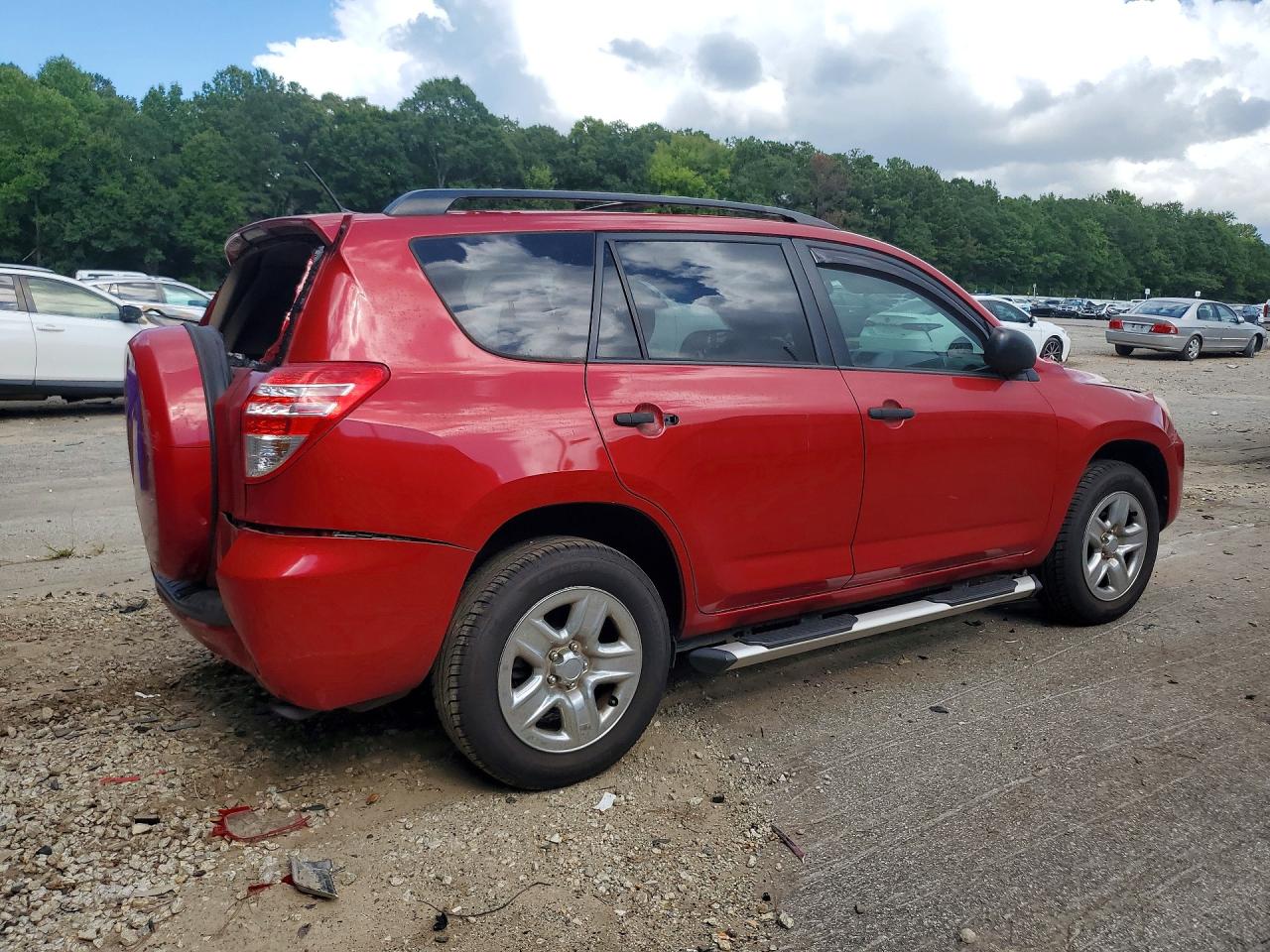 2012 Toyota Rav4 Base Красный vin: 2T3ZF4DV1CW124040