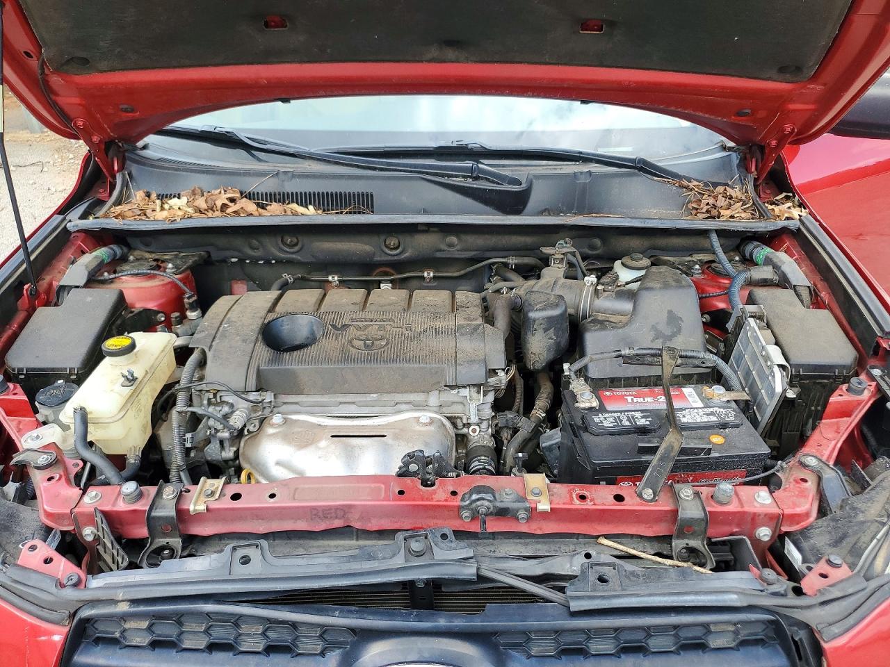 2012 Toyota Rav4 Base Красный vin: 2T3ZF4DV1CW124040