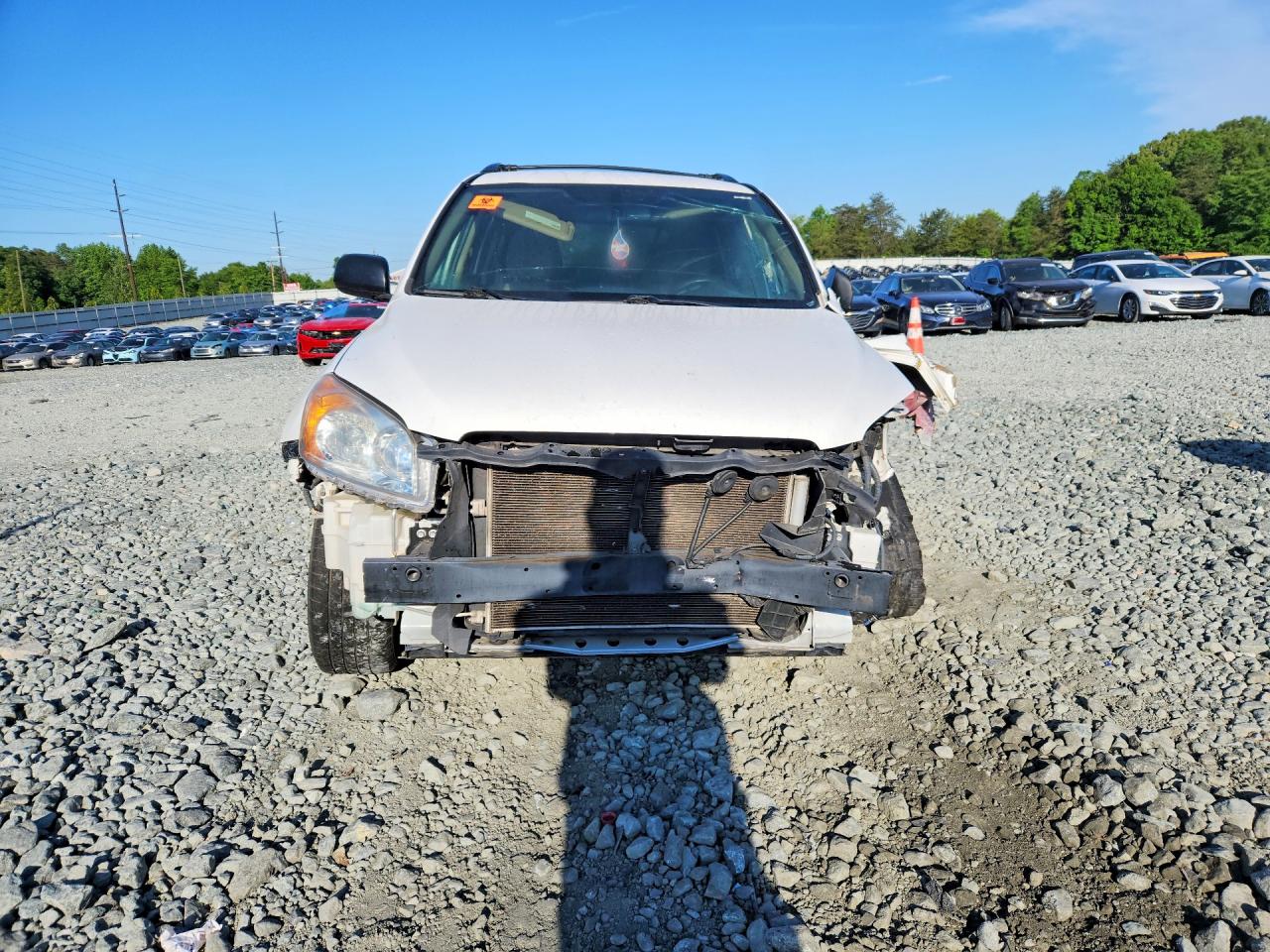 2012 Toyota Rav4 Base White vin: 2T3ZF4DV1CW128718