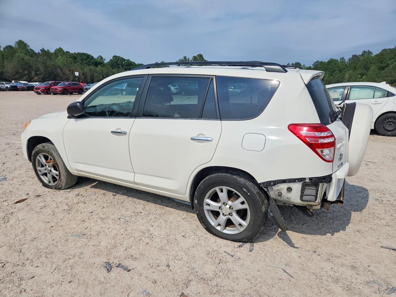 2012 Toyota Rav4 White vin: 2T3ZF4DV1CW135233