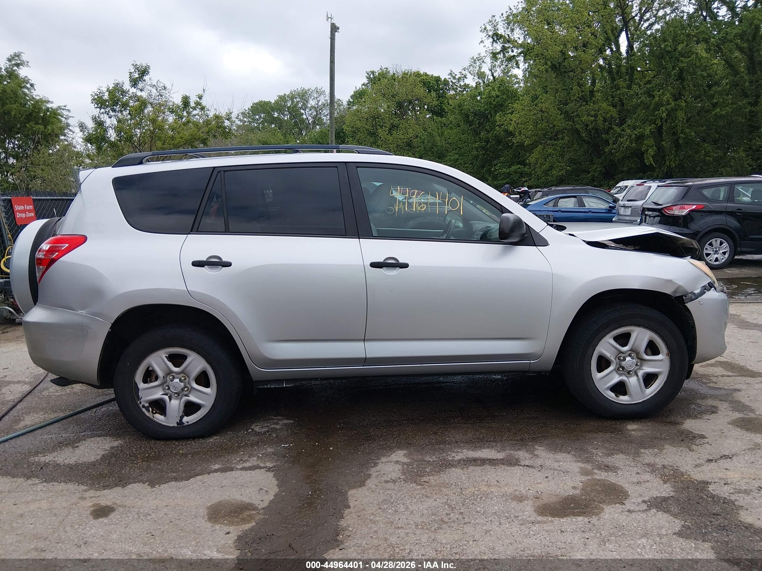 2012 Toyota Rav4   Silver vin: 2T3ZF4DV1CW138455