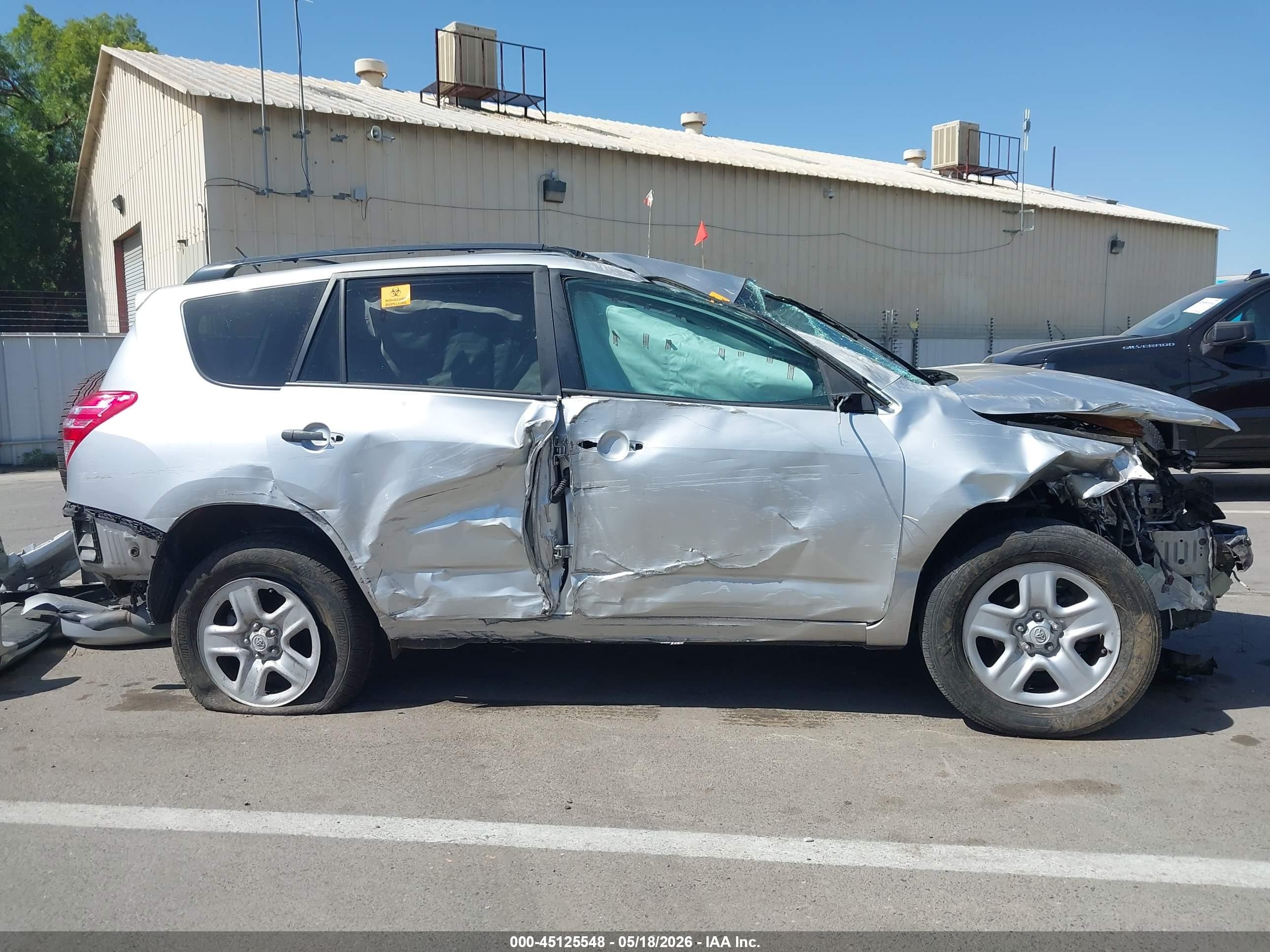 2012 Toyota Rav4   Silver vin: 2T3ZF4DV1CW147592