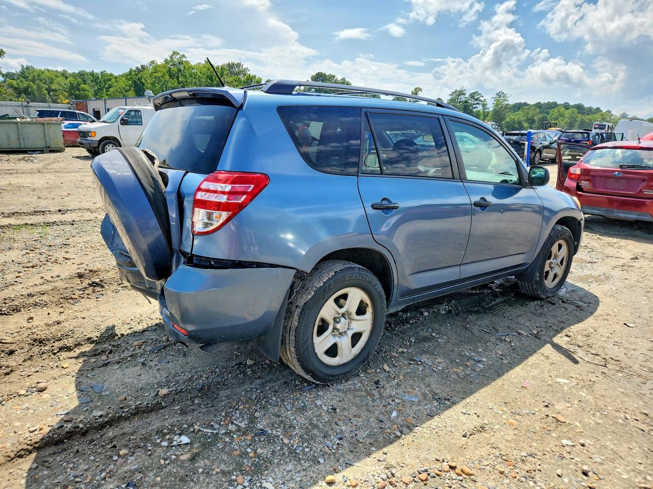 2012 Toyota Rav4 Base Blue vin: 2T3ZF4DV1CW151349