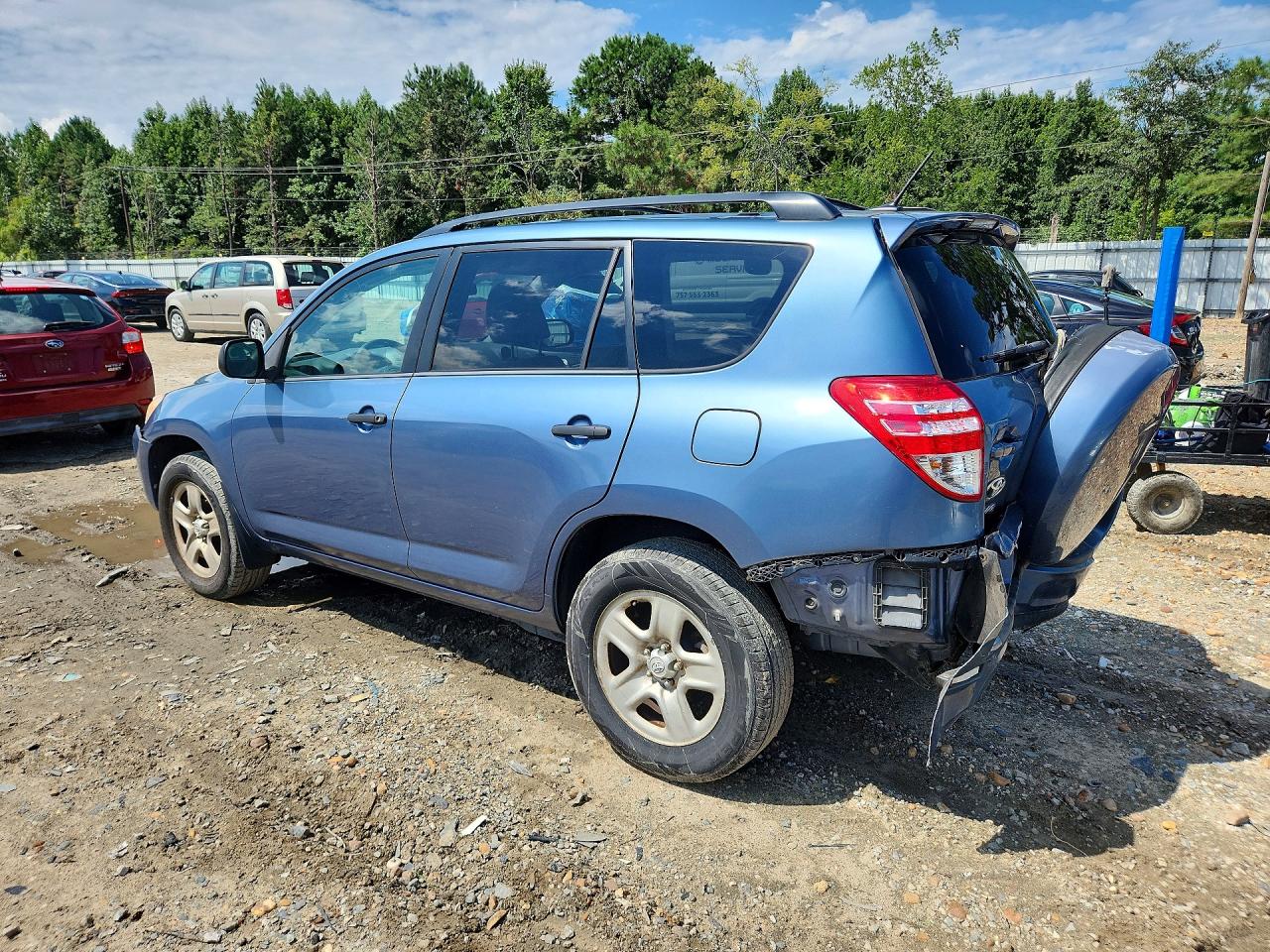2012 Toyota Rav4 Base Blue vin: 2T3ZF4DV1CW151349