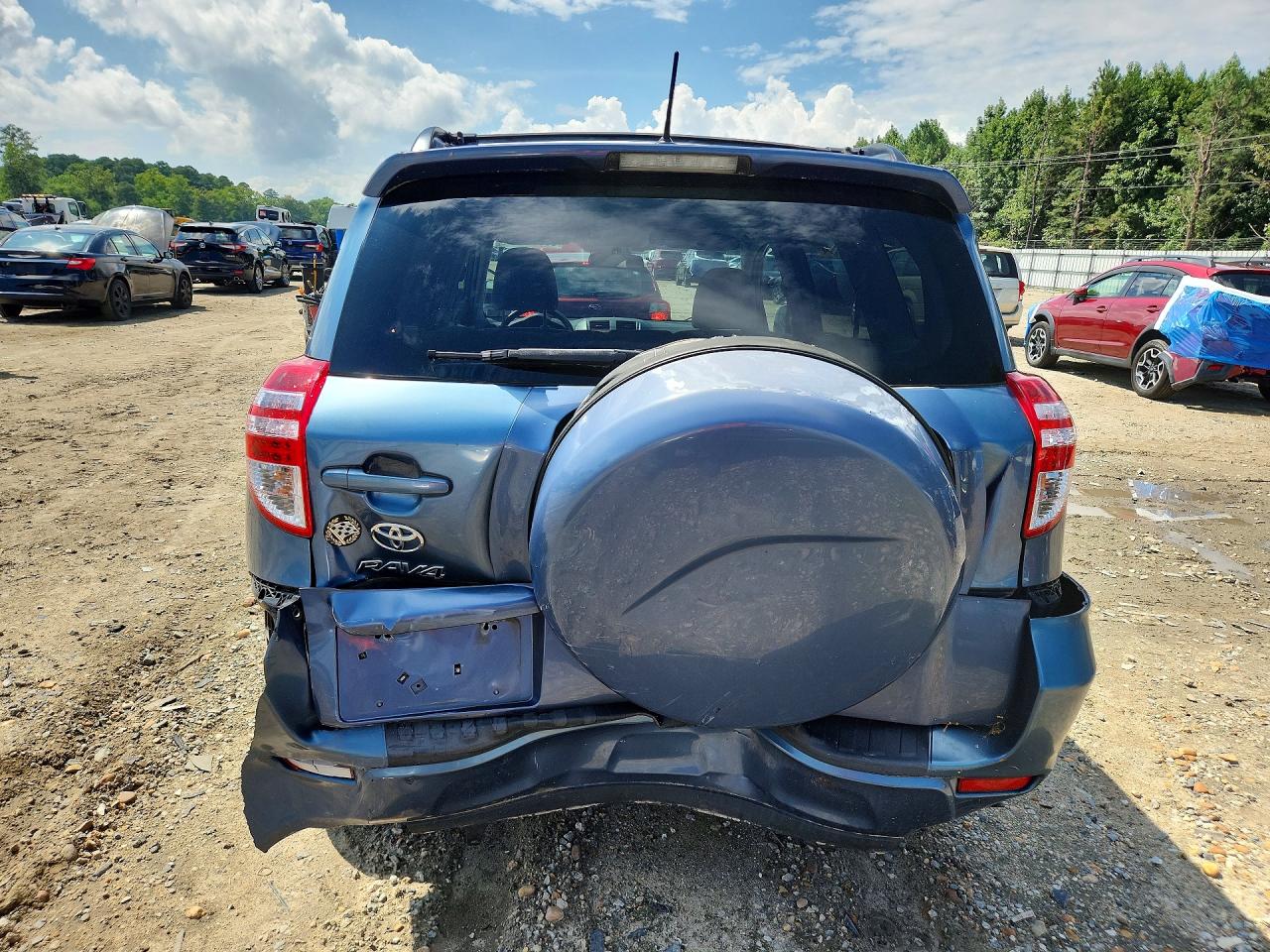 2012 Toyota Rav4 Base Blue vin: 2T3ZF4DV1CW151349