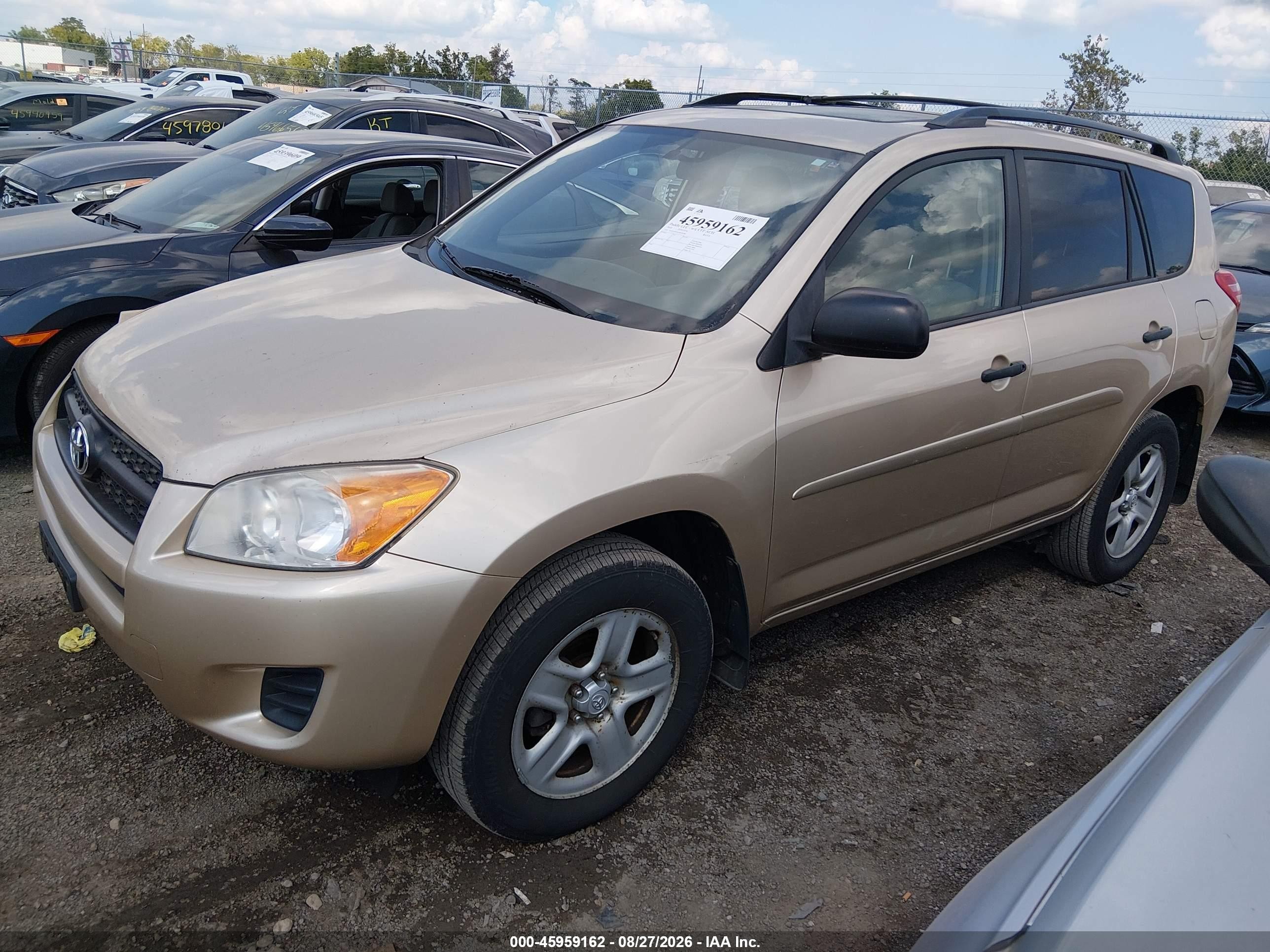 2010 Toyota Rav4   Brown vin: 2T3ZF4DV2AW020380