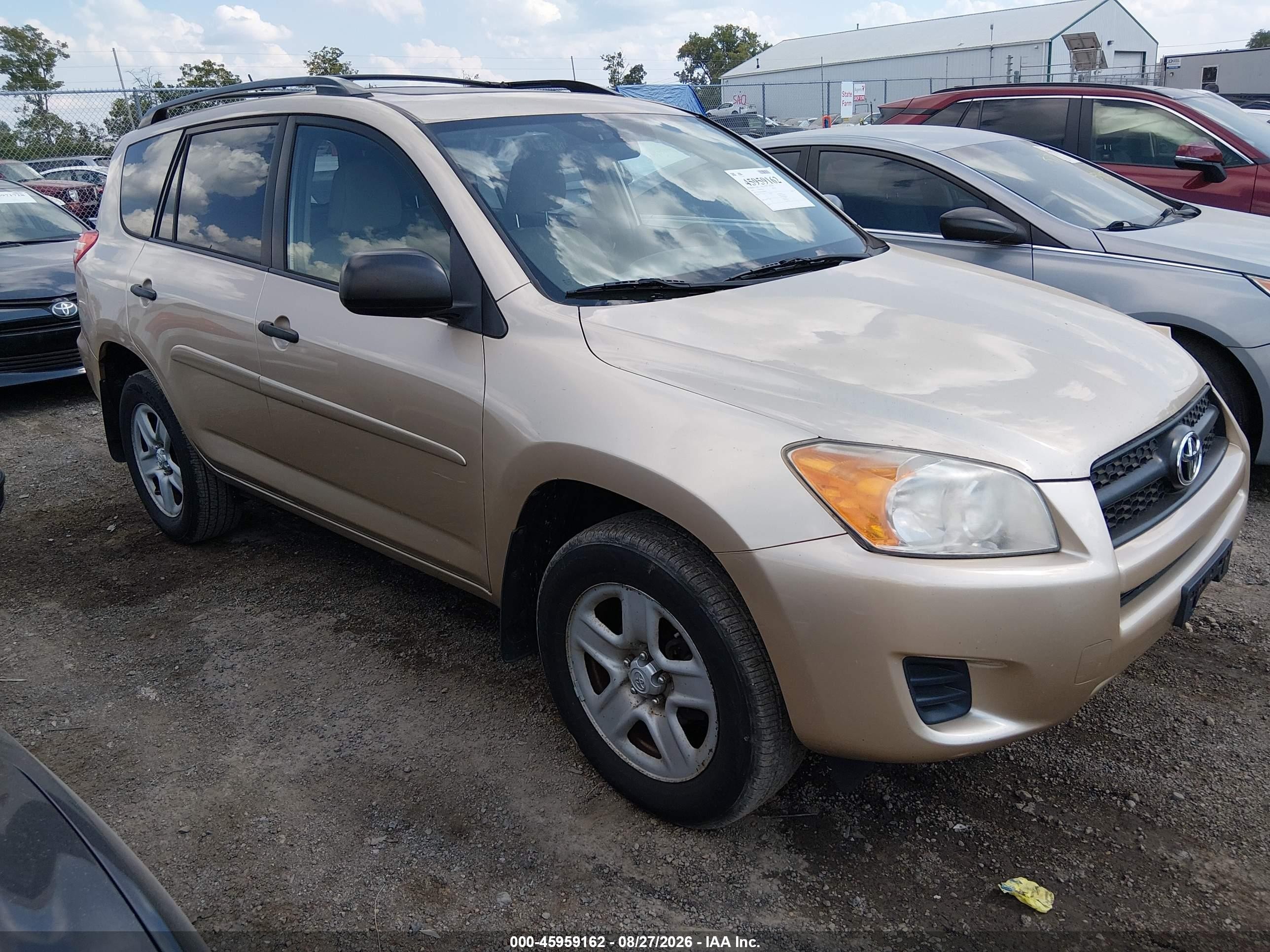 2010 Toyota Rav4   Коричневый vin: 2T3ZF4DV2AW020380