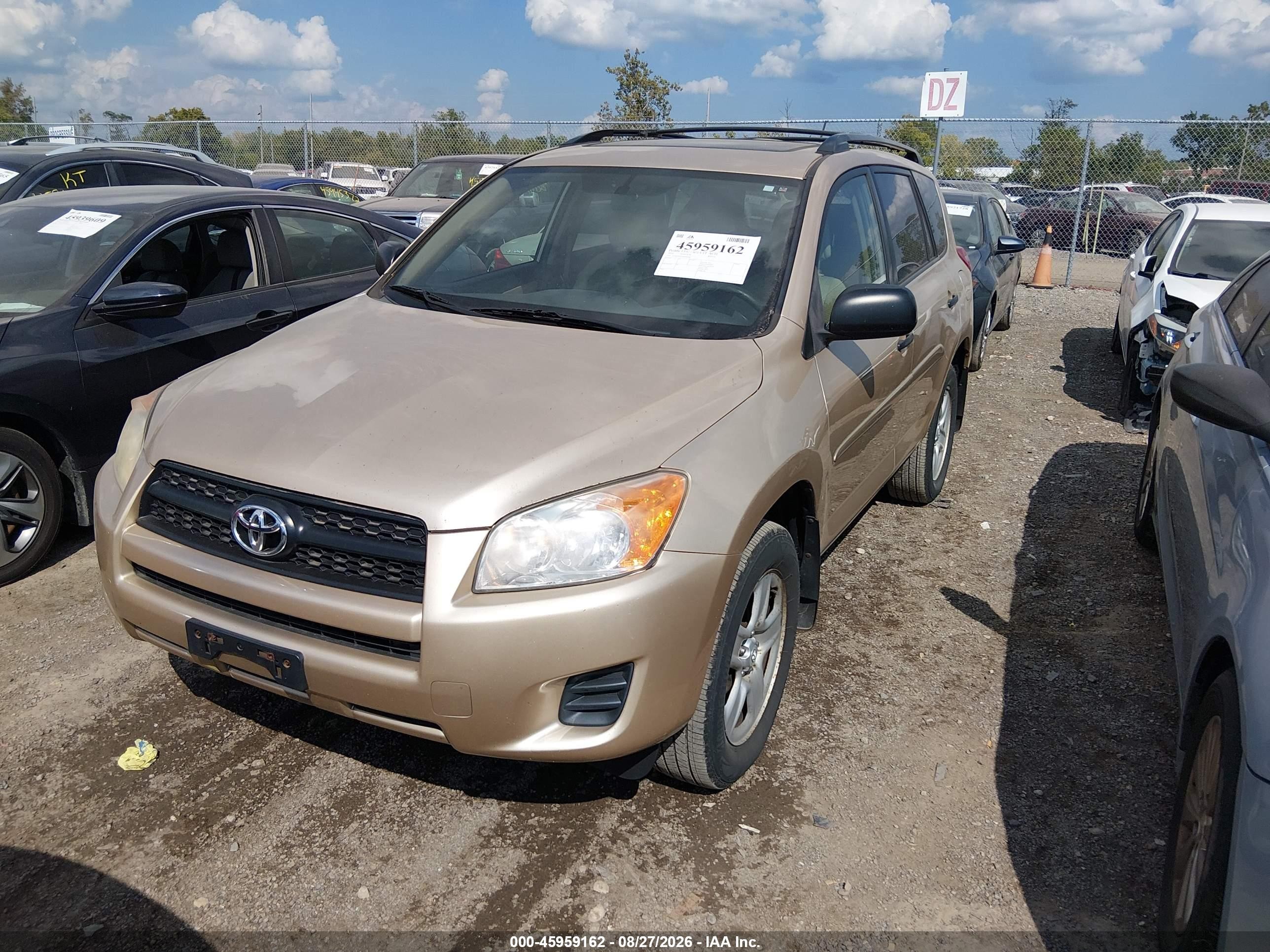 2010 Toyota Rav4   Brown vin: 2T3ZF4DV2AW020380
