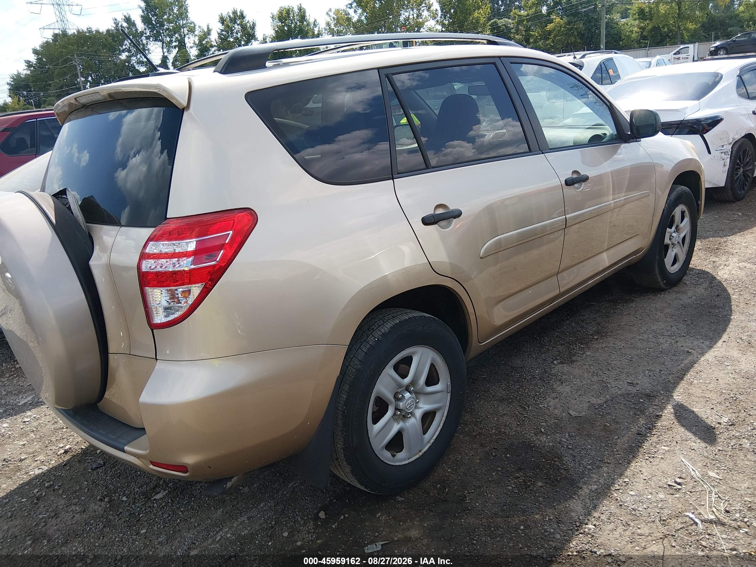 2010 Toyota Rav4   Brown vin: 2T3ZF4DV2AW020380
