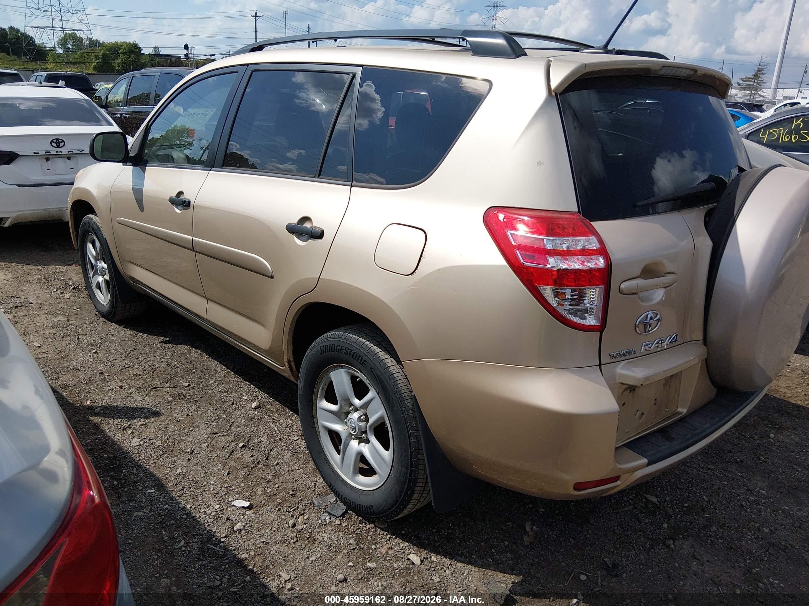 2010 Toyota Rav4   Brown vin: 2T3ZF4DV2AW020380