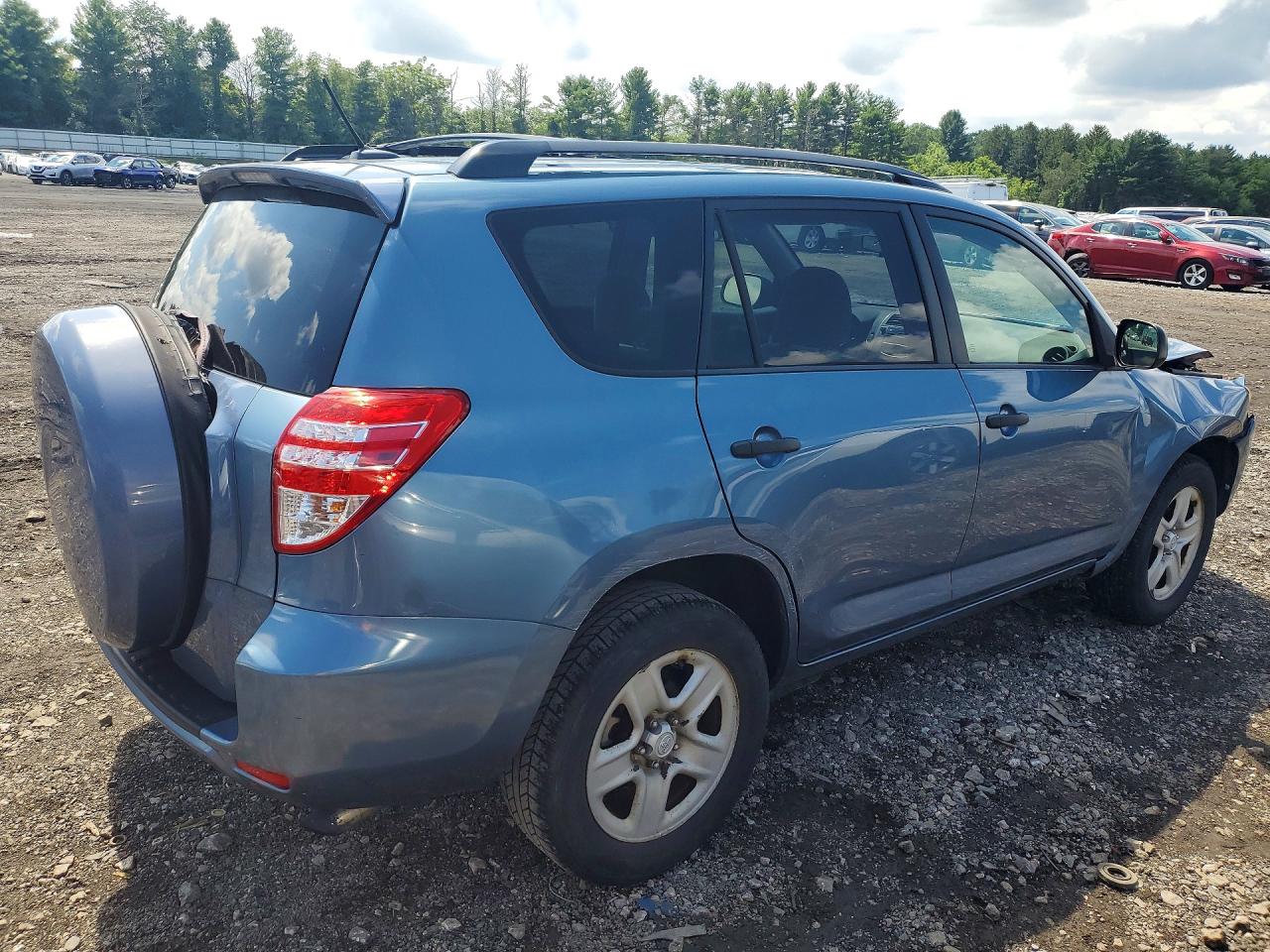 2010 Toyota Rav4 Base Blue vin: 2T3ZF4DV2AW040774