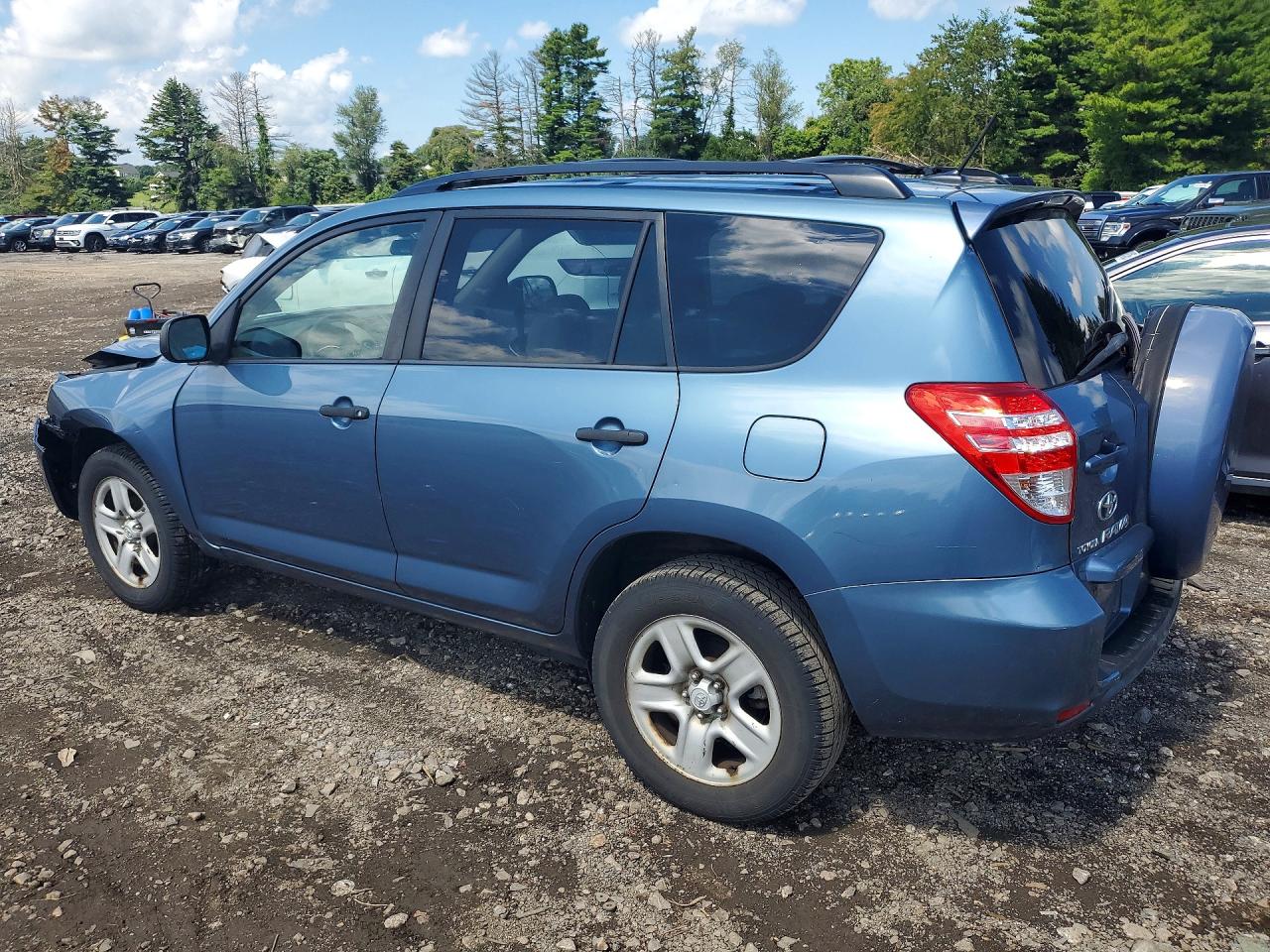 2010 Toyota Rav4 Base Blue vin: 2T3ZF4DV2AW040774