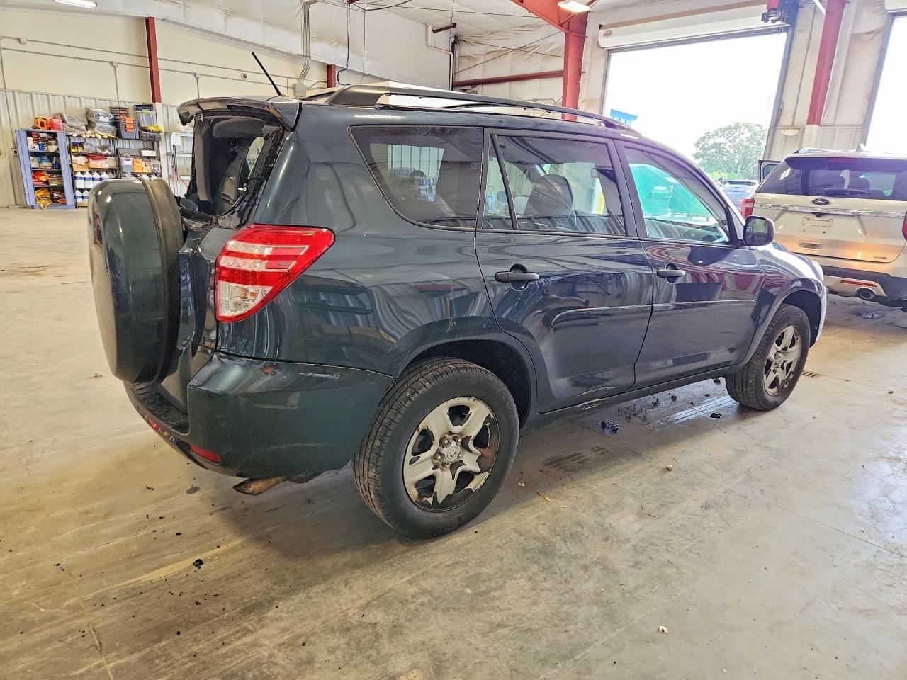 2011 Toyota Rav4 Base Blue vin: 2T3ZF4DV2BW061187