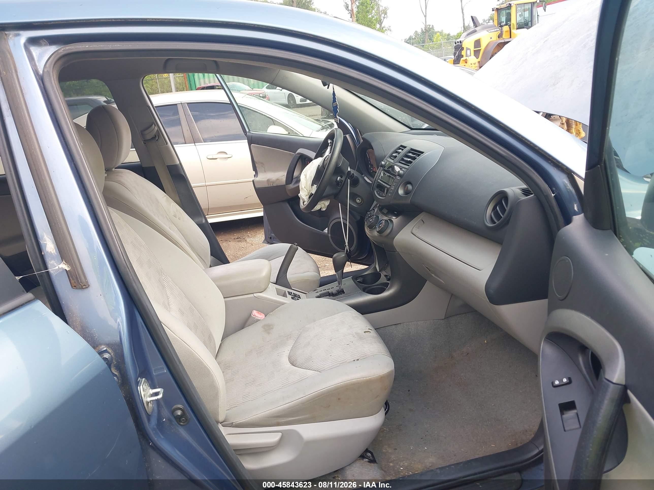 2011 Toyota Rav4   Light Blue vin: 2T3ZF4DV2BW063652