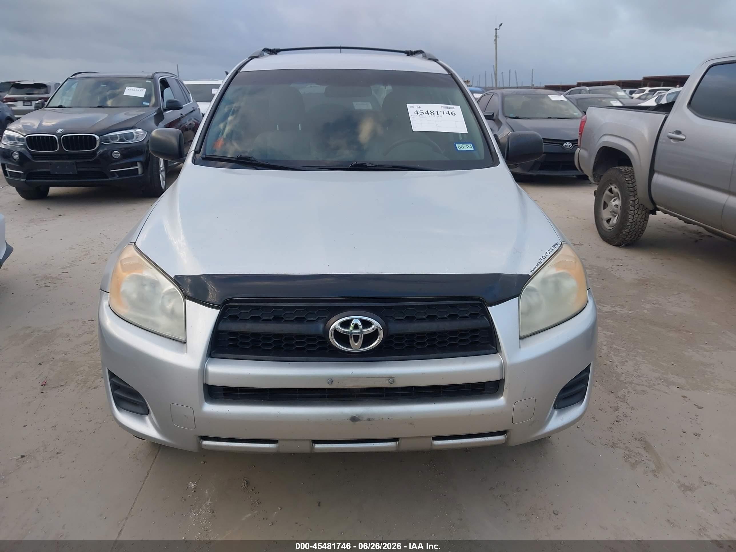 2011 Toyota Rav4   Silver vin: 2T3ZF4DV2BW064736