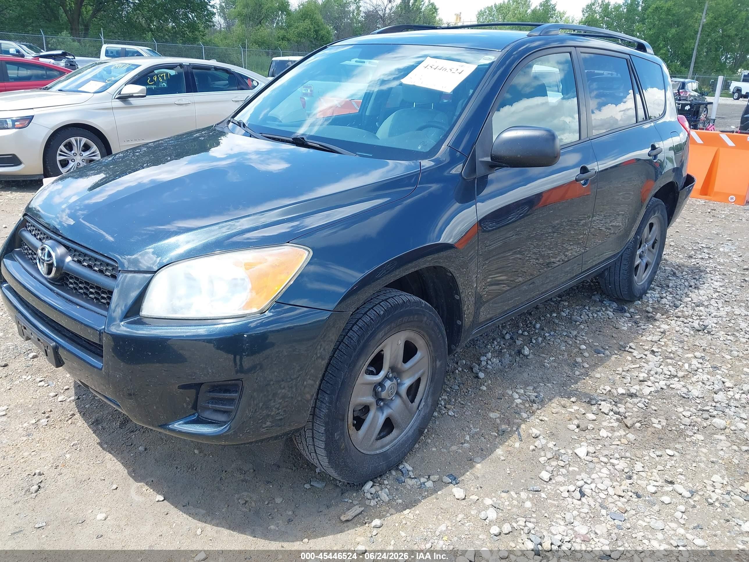 2011 Toyota Rav4   Синий vin: 2T3ZF4DV2BW077342