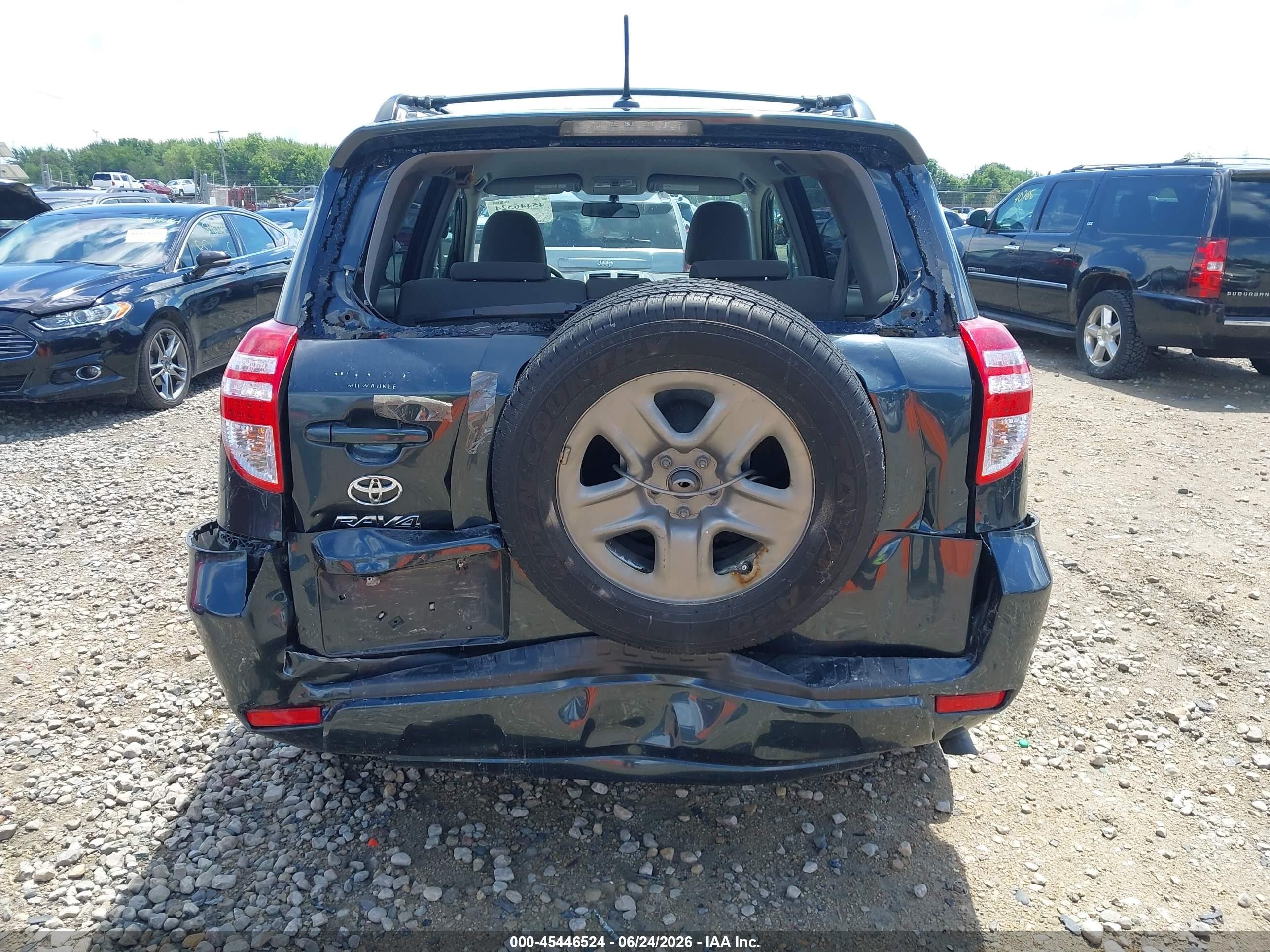 2011 Toyota Rav4   Синий vin: 2T3ZF4DV2BW077342