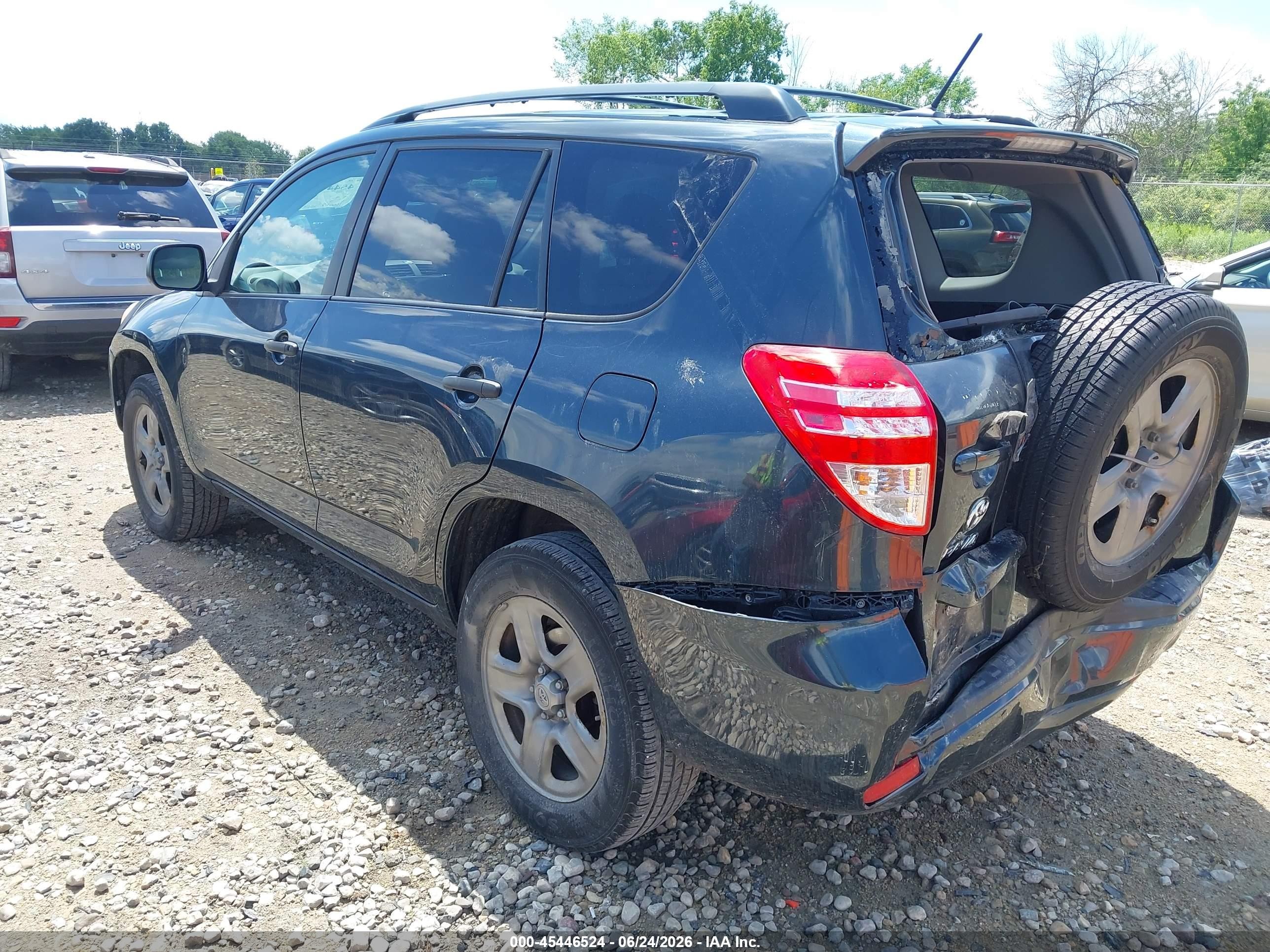 2011 Toyota Rav4   Синий vin: 2T3ZF4DV2BW077342