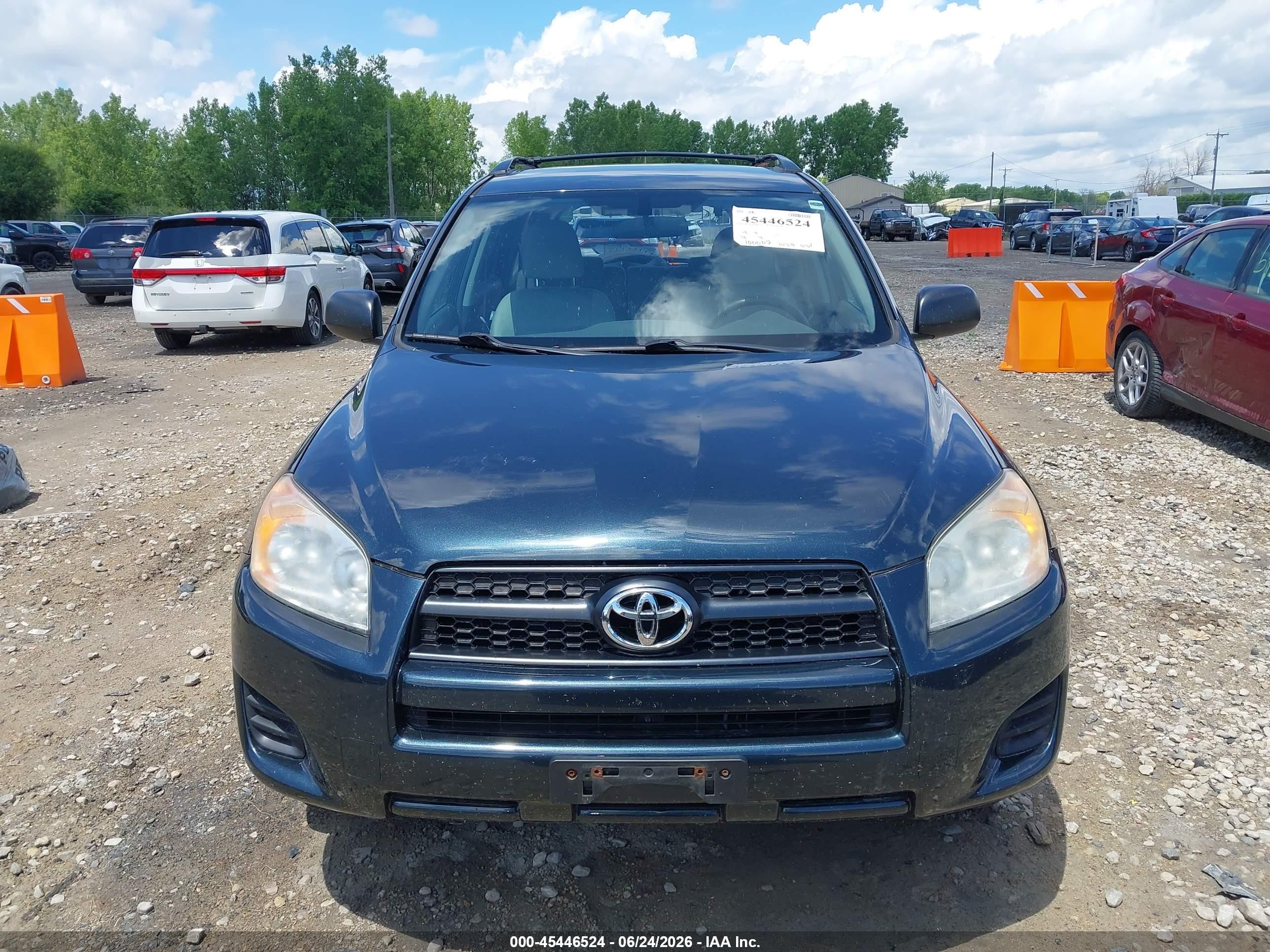 2011 Toyota Rav4   Синий vin: 2T3ZF4DV2BW077342