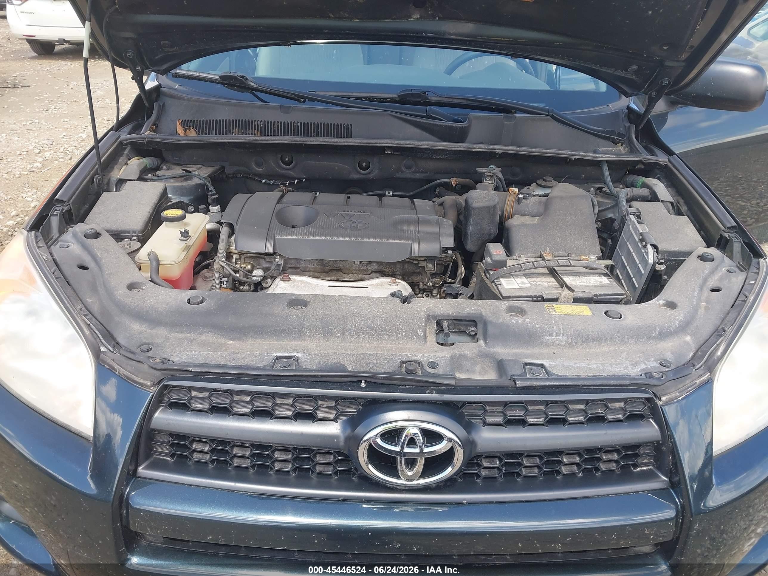 2011 Toyota Rav4   Синий vin: 2T3ZF4DV2BW077342