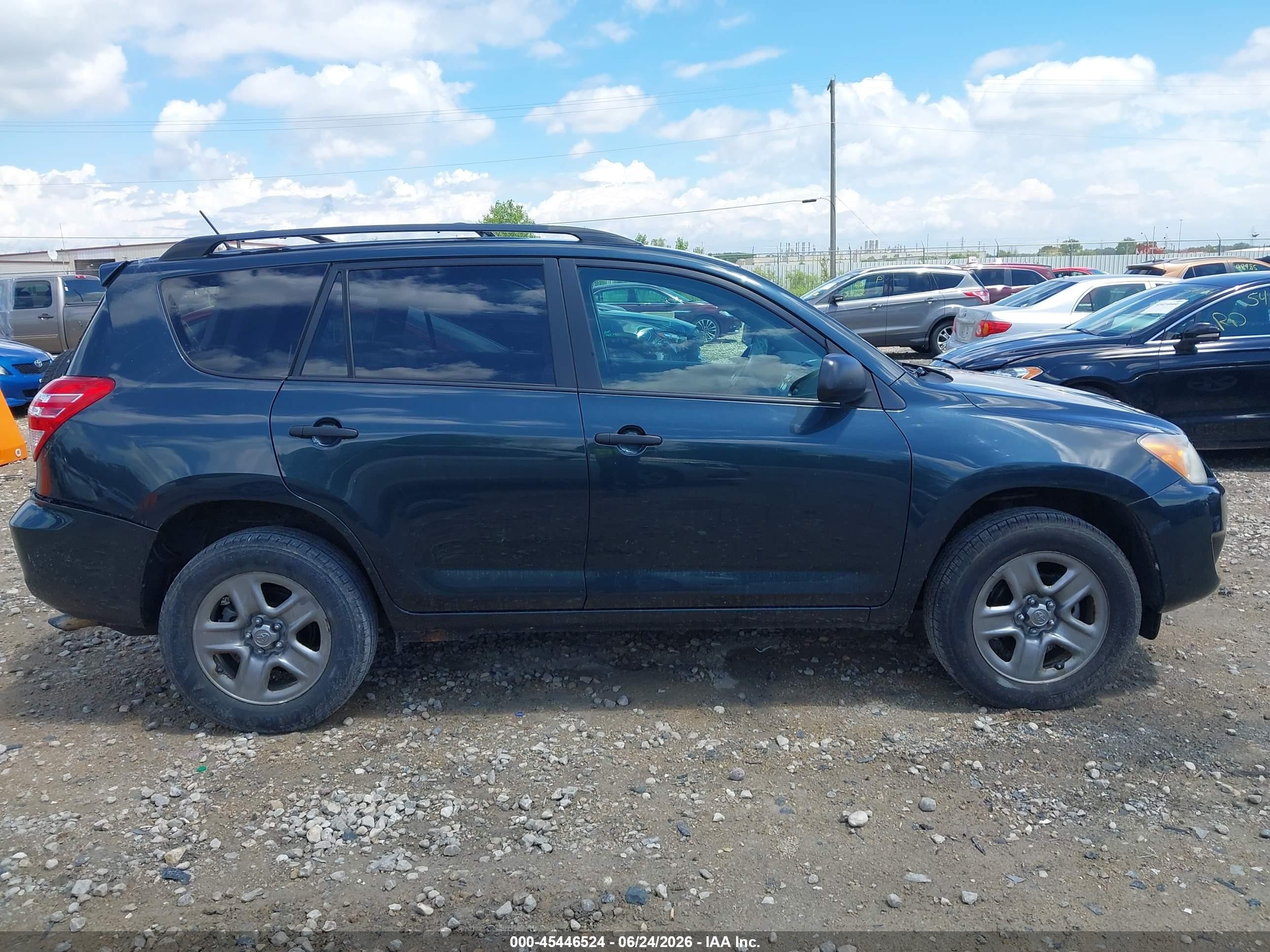 2011 Toyota Rav4   Синий vin: 2T3ZF4DV2BW077342