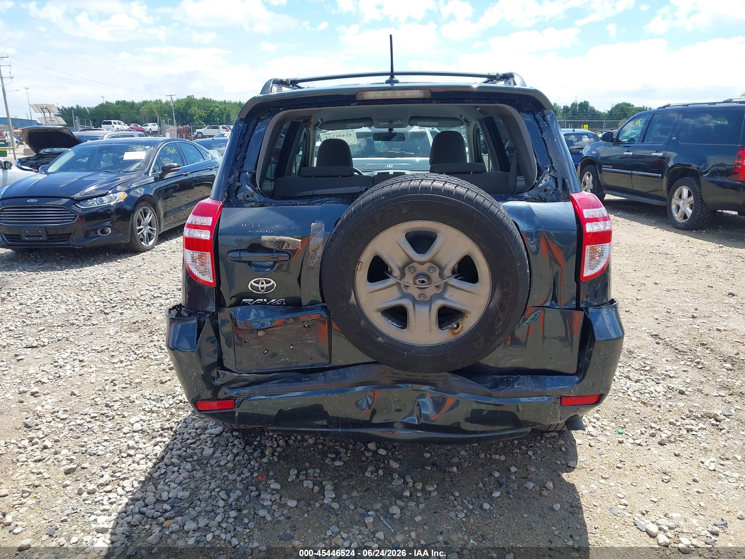 2011 Toyota Rav4   Синий vin: 2T3ZF4DV2BW077342