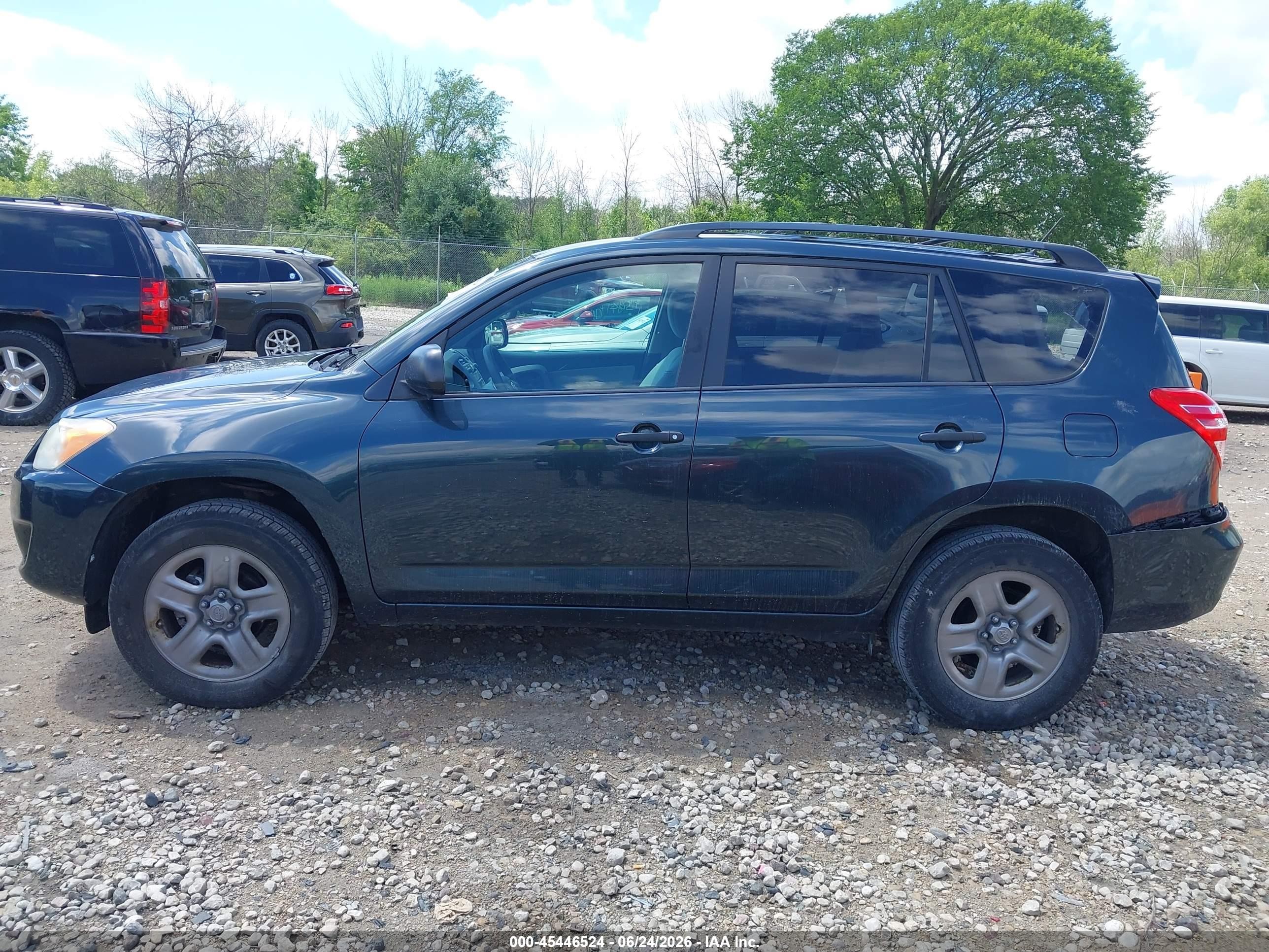 2011 Toyota Rav4   Синий vin: 2T3ZF4DV2BW077342