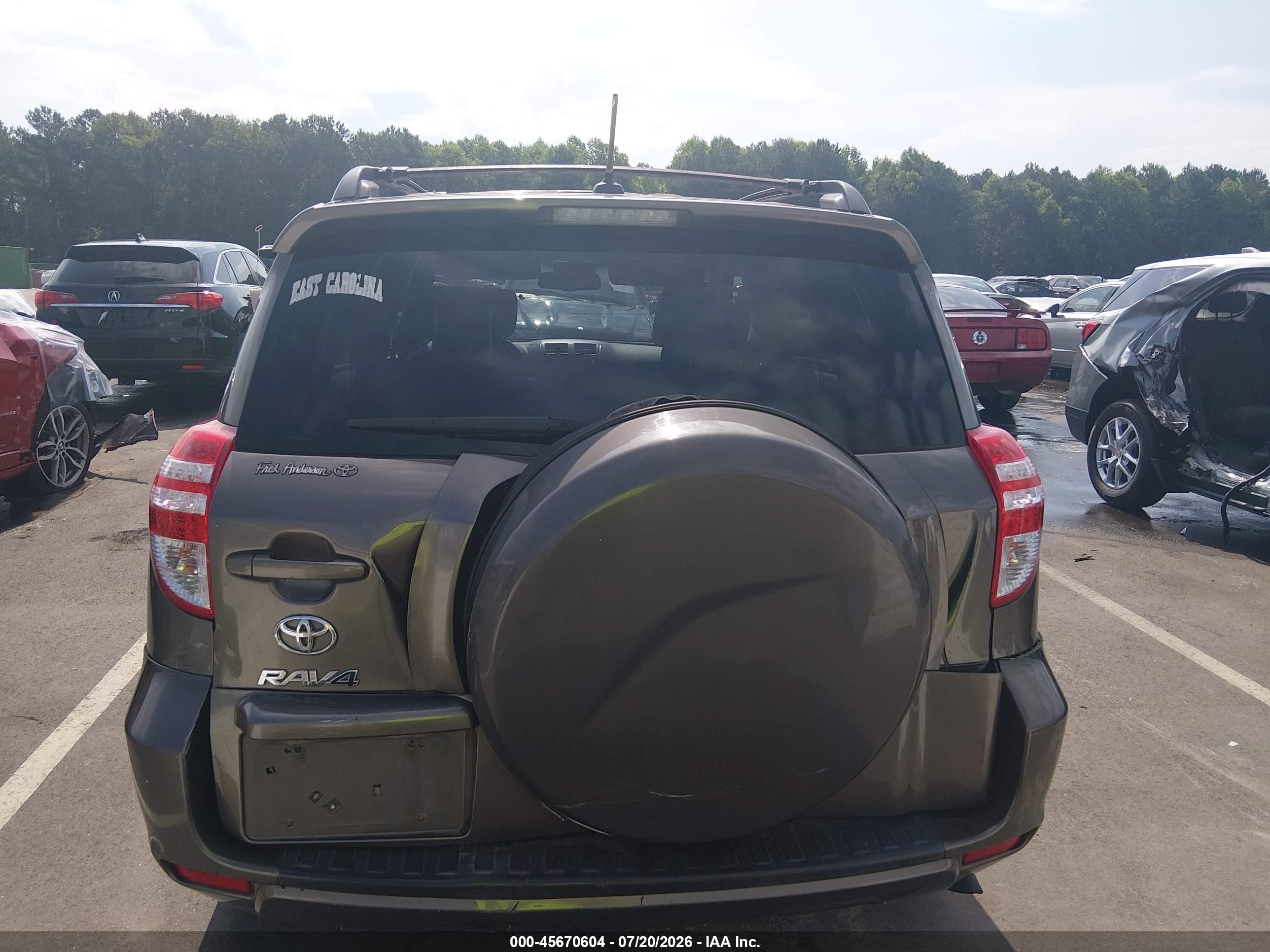 2011 Toyota Rav4   Pewter vin: 2T3ZF4DV2BW079544