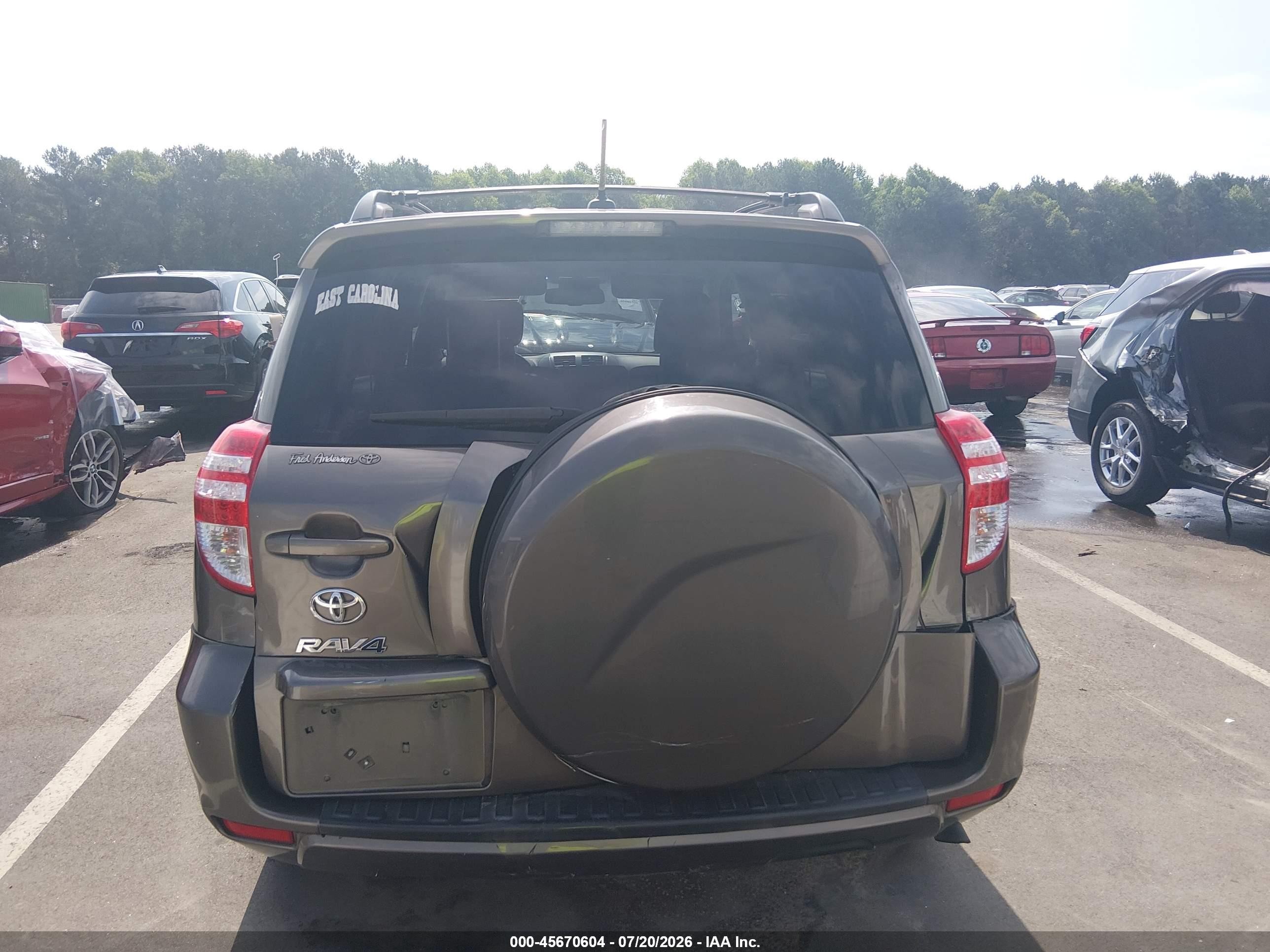 2011 Toyota Rav4   Pewter vin: 2T3ZF4DV2BW079544