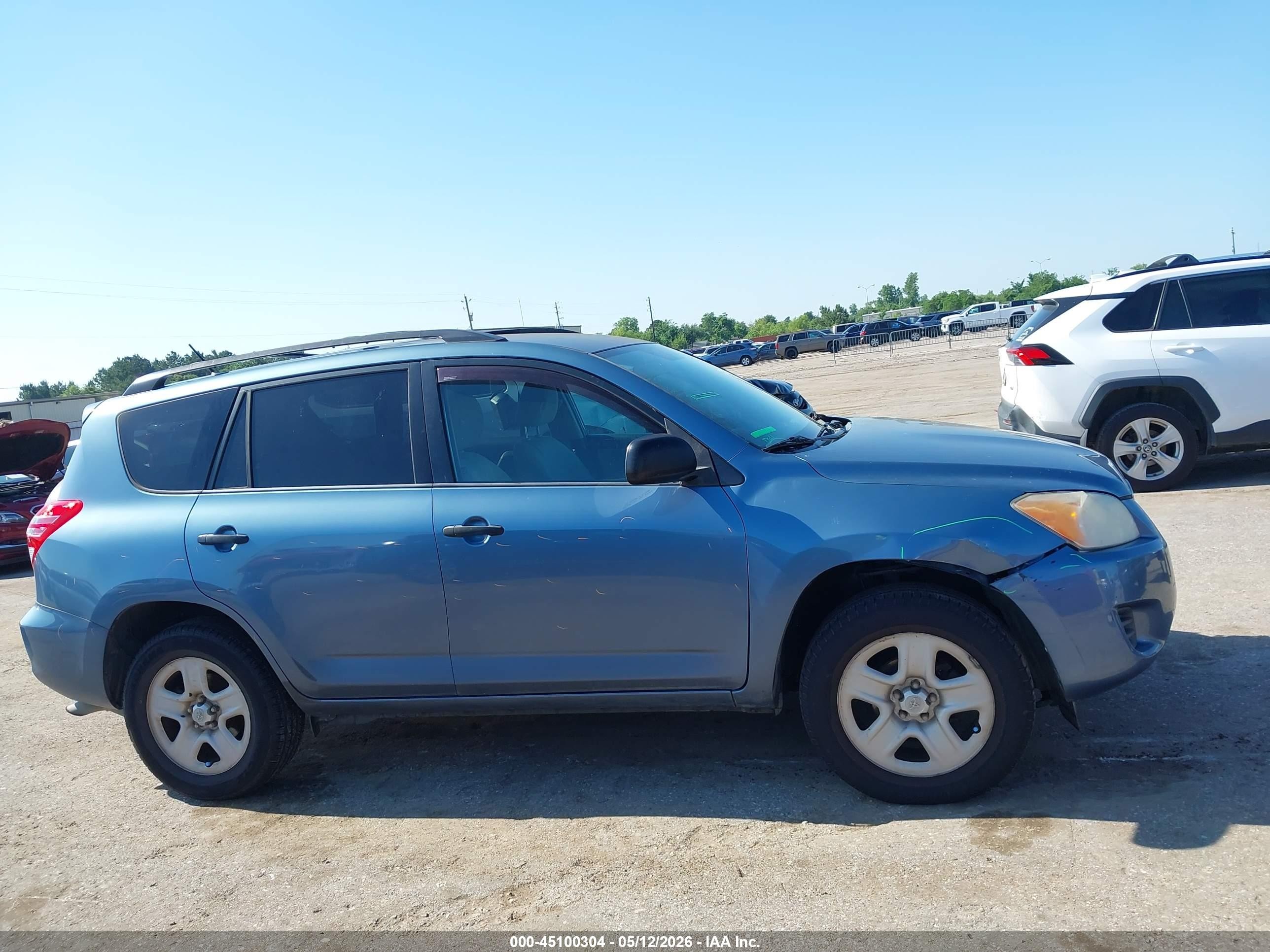 2011 Toyota Rav4   Light Blue vin: 2T3ZF4DV2BW085554