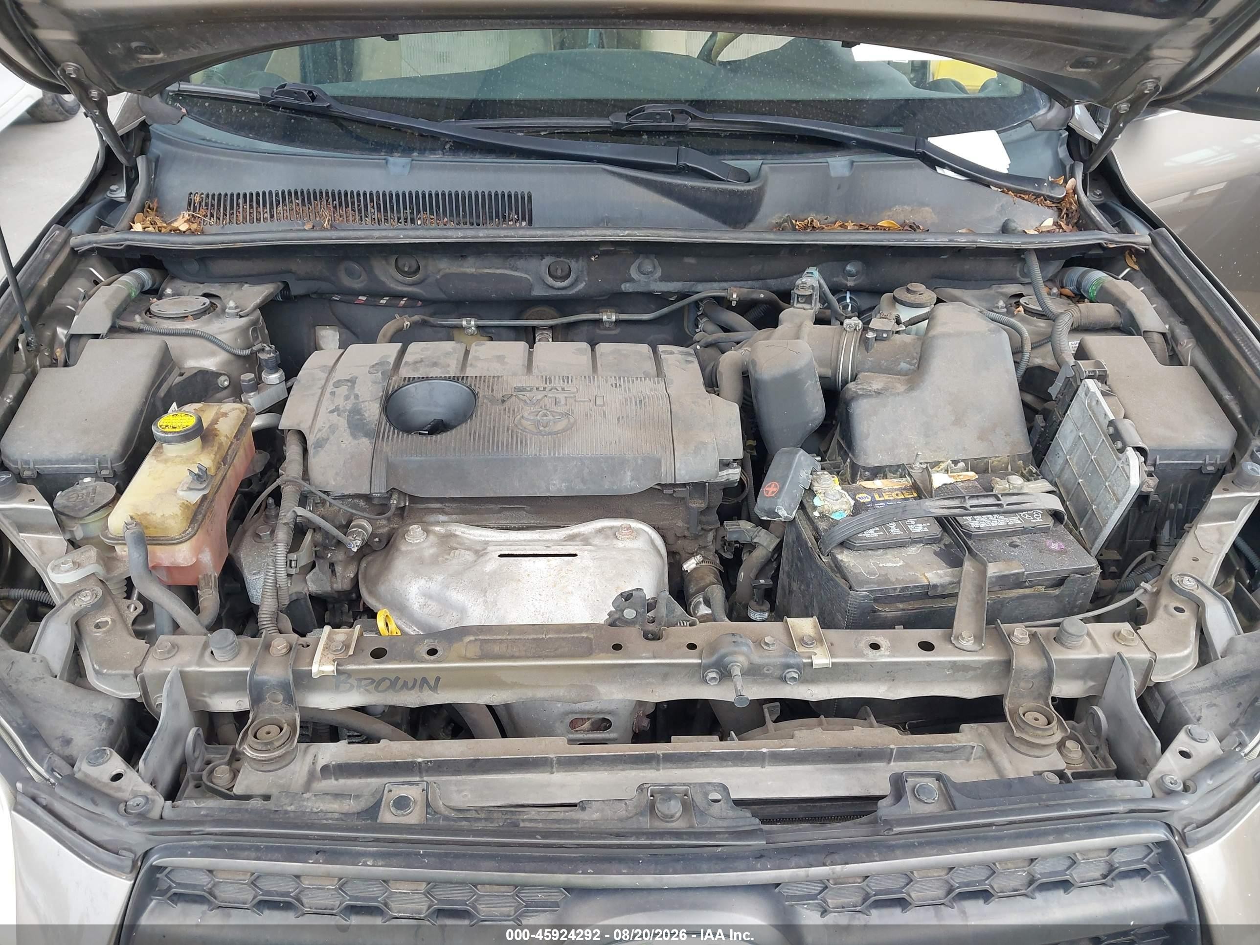 2011 Toyota Rav4   Brown vin: 2T3ZF4DV2BW089104