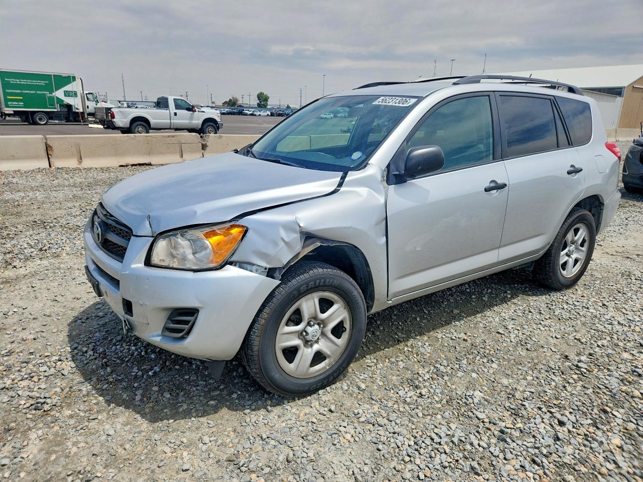 2011 Toyota Rav4 Base Silver vin: 2T3ZF4DV2BW089152