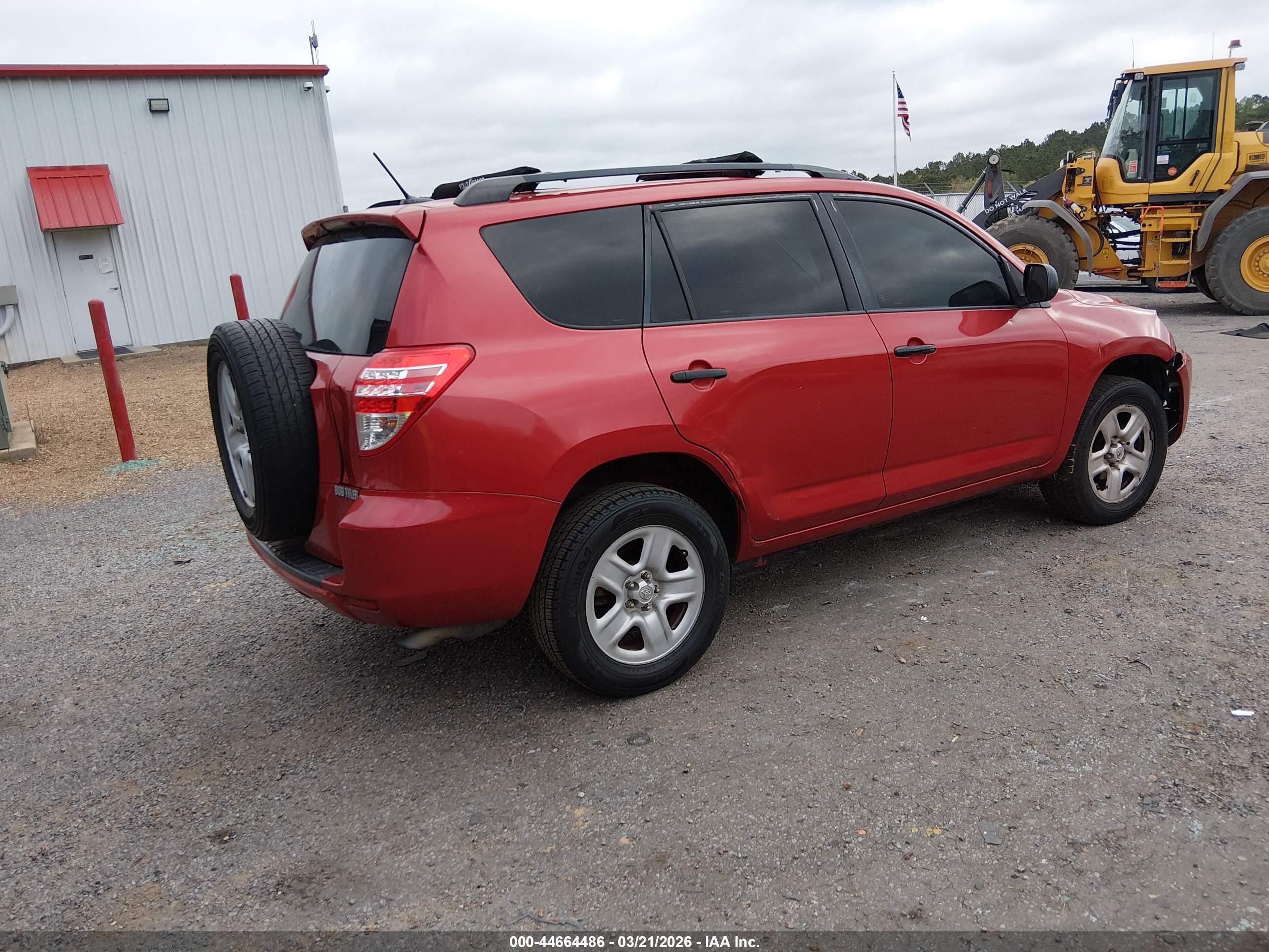 2011 Toyota Rav4 Red vin: 2T3ZF4DV2BW090561