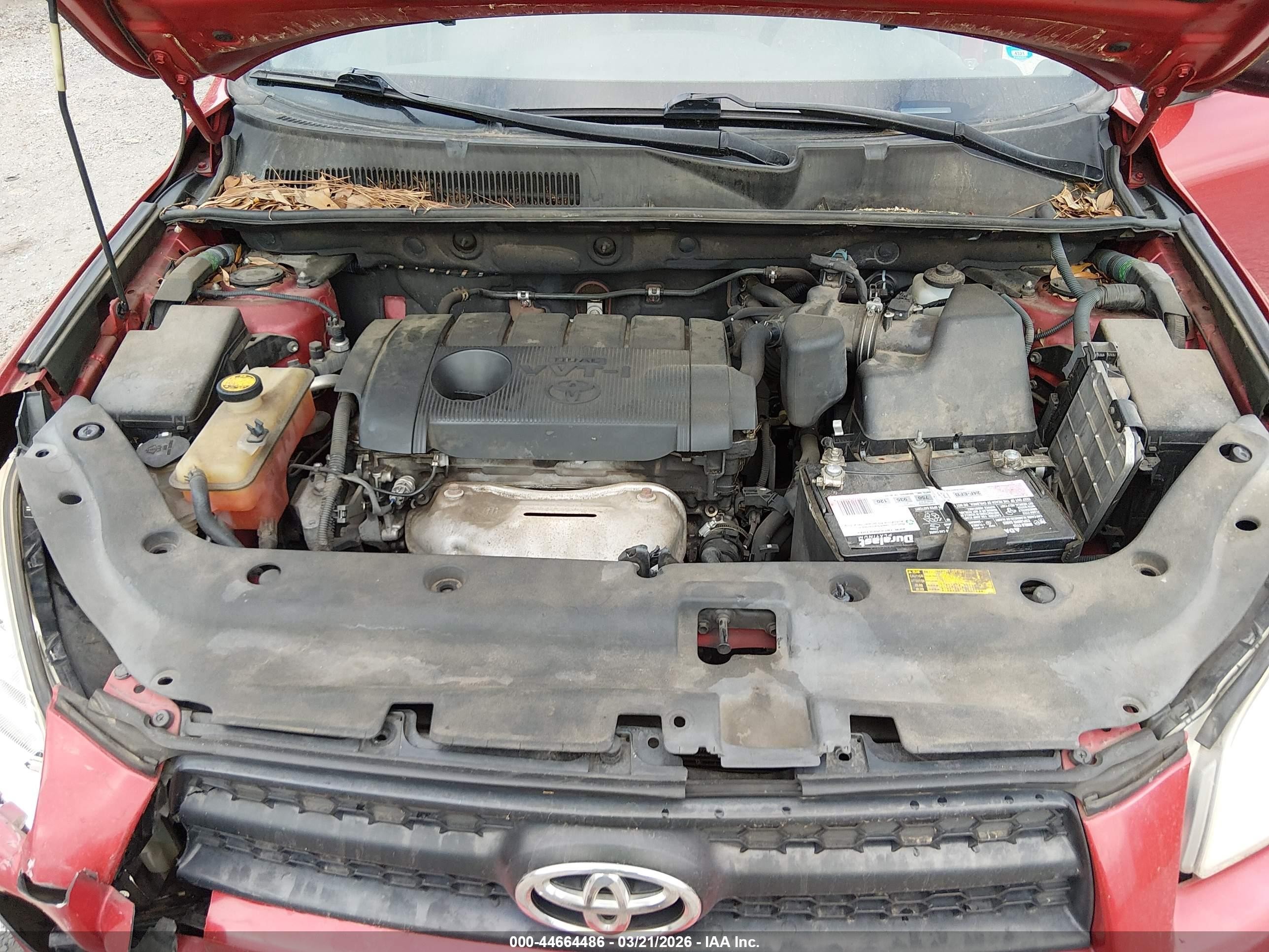 2011 Toyota Rav4 Red vin: 2T3ZF4DV2BW090561