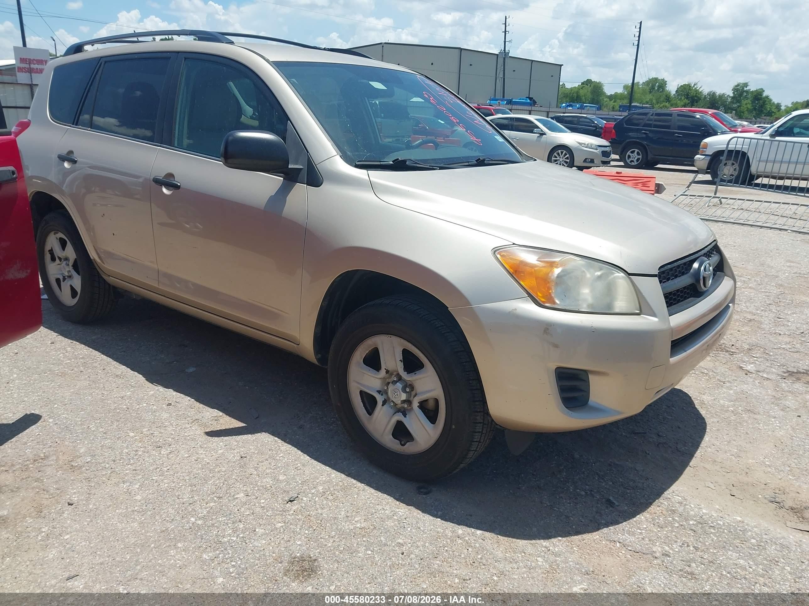 2011 Toyota Rav4   Gold vin: 2T3ZF4DV2BW092374