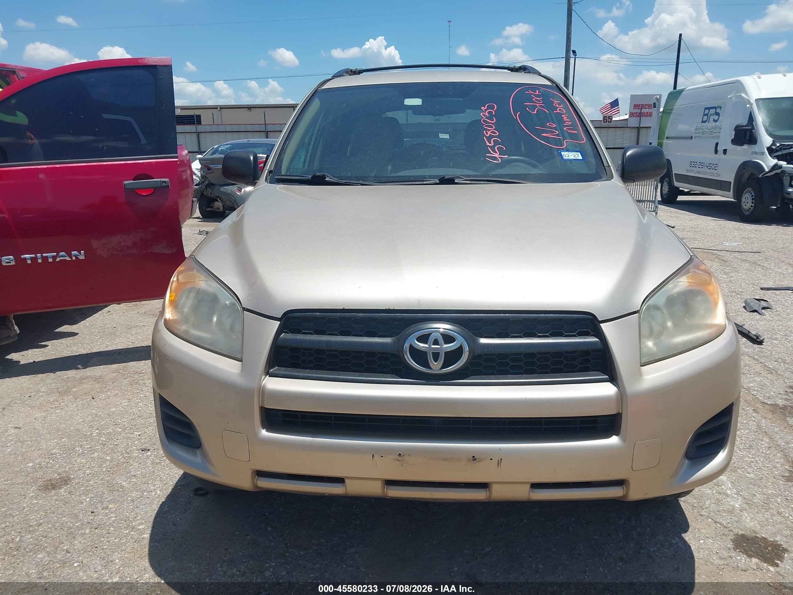 2011 Toyota Rav4   Gold vin: 2T3ZF4DV2BW092374