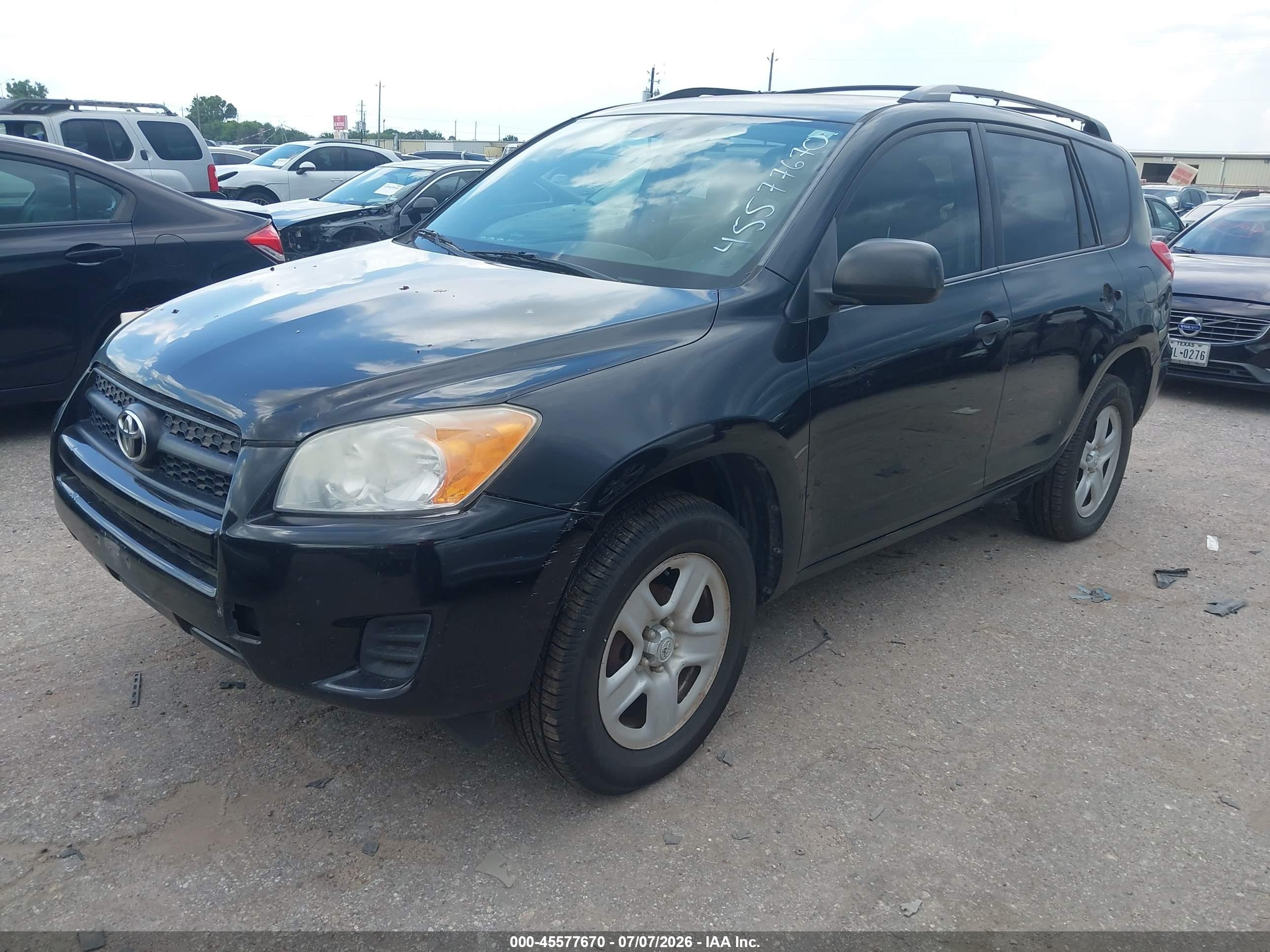 2011 Toyota Rav4   Черный vin: 2T3ZF4DV2BW095193