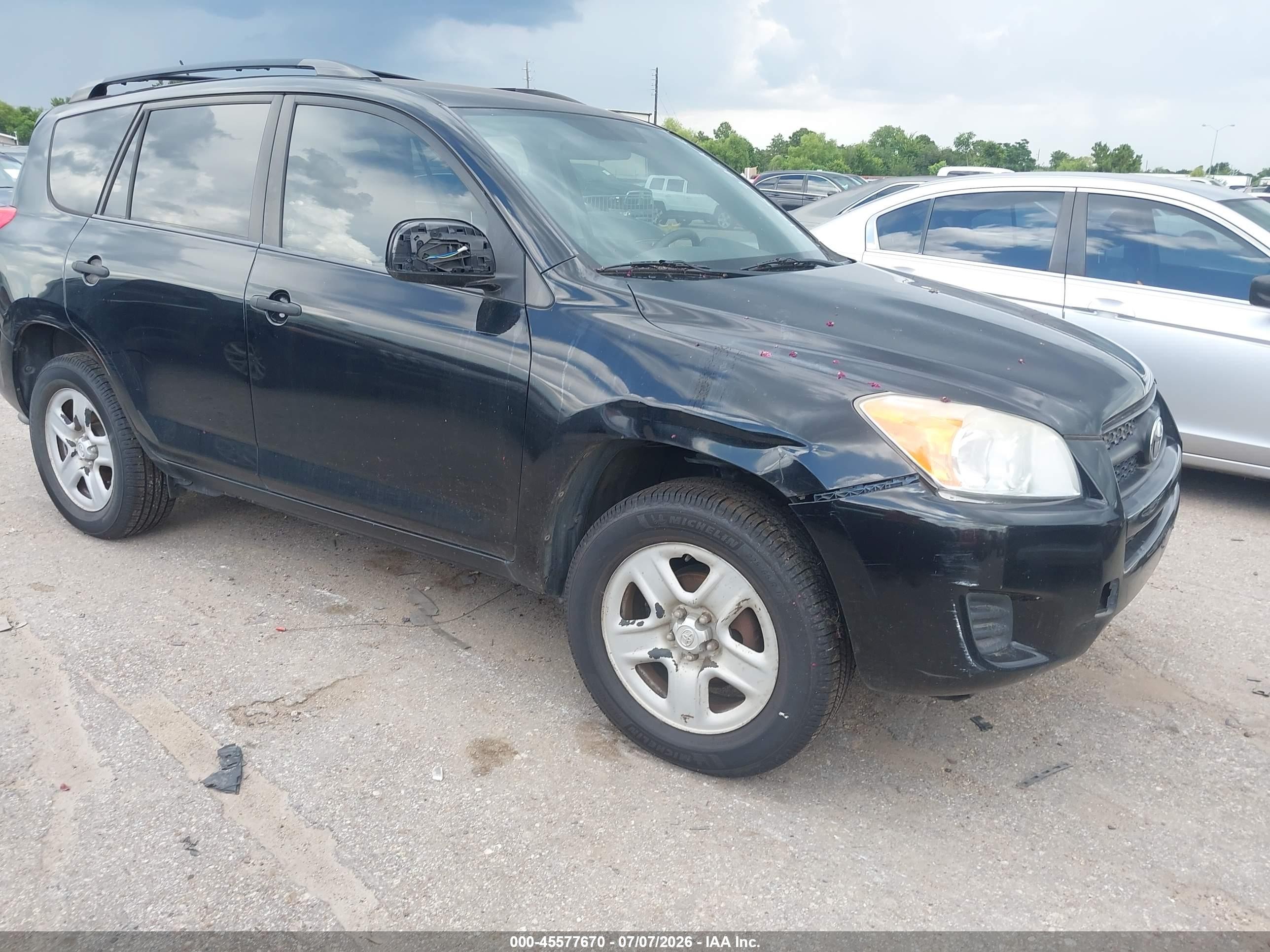 2011 Toyota Rav4   Black vin: 2T3ZF4DV2BW095193