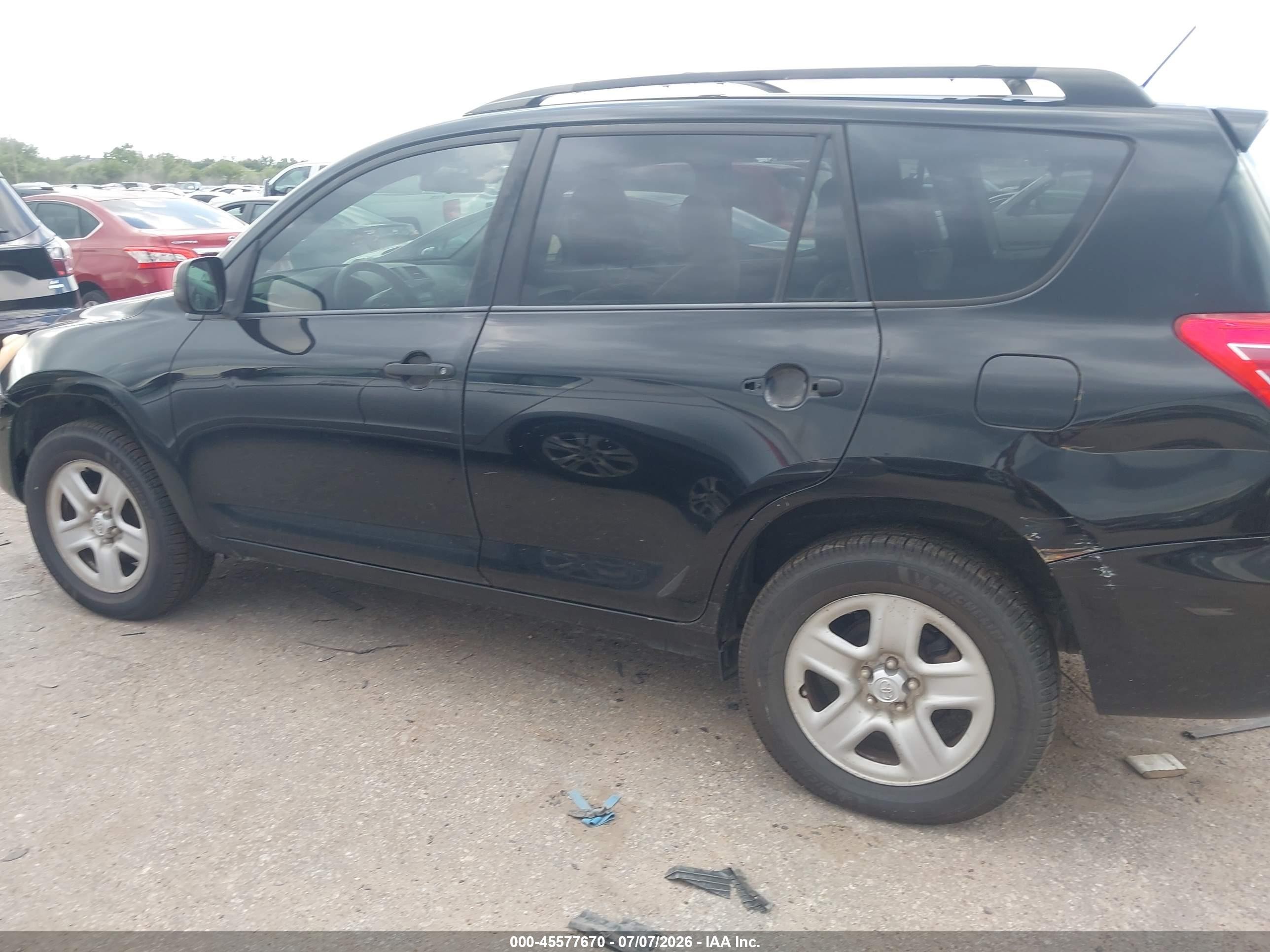 2011 Toyota Rav4   Черный vin: 2T3ZF4DV2BW095193