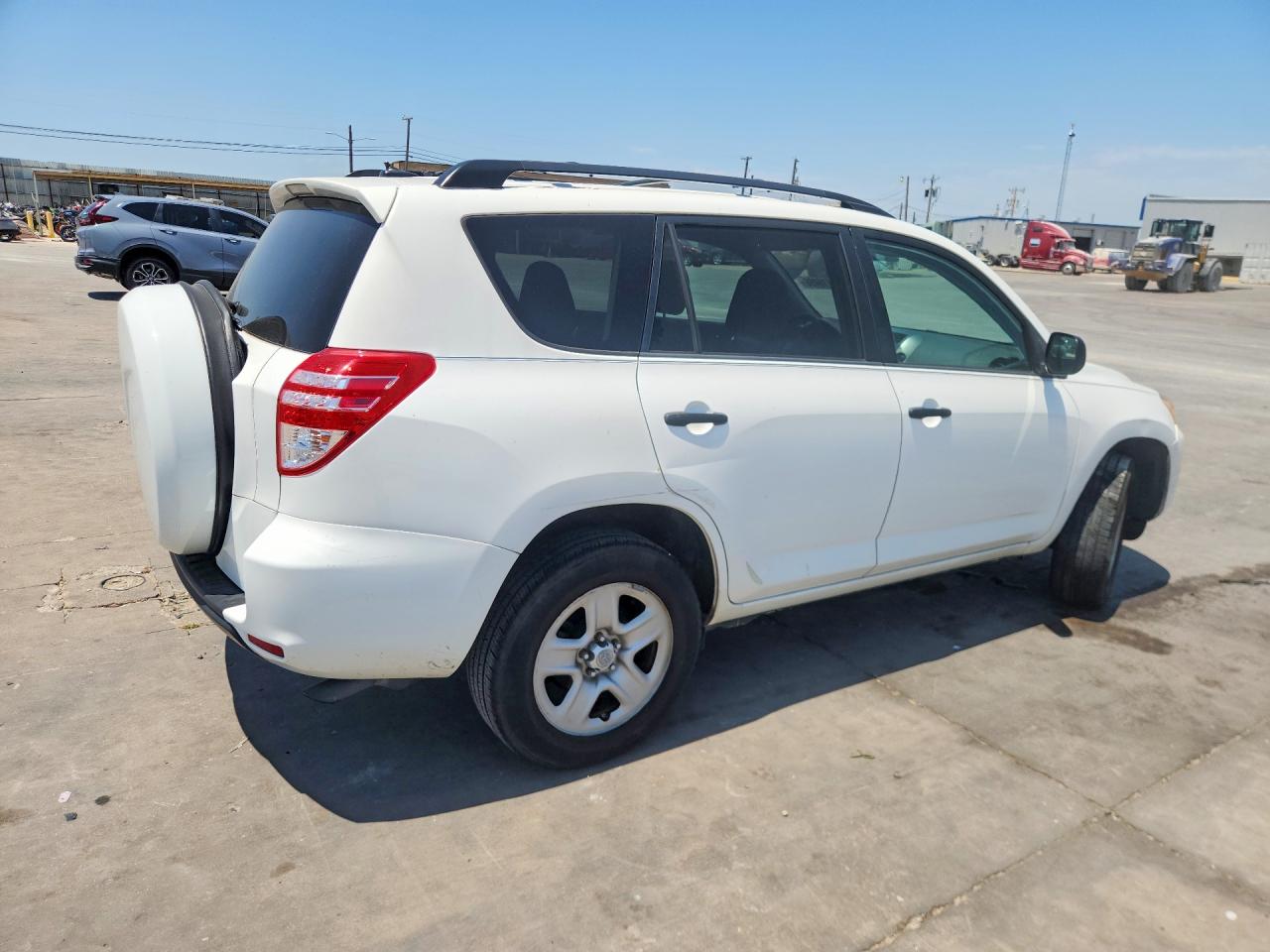 2012 Toyota Rav4 Base Белый vin: 2T3ZF4DV2CW111801