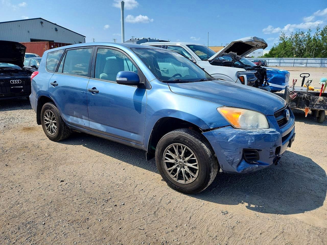 2012 Toyota Rav4 Base Blue vin: 2T3ZF4DV2CW114844
