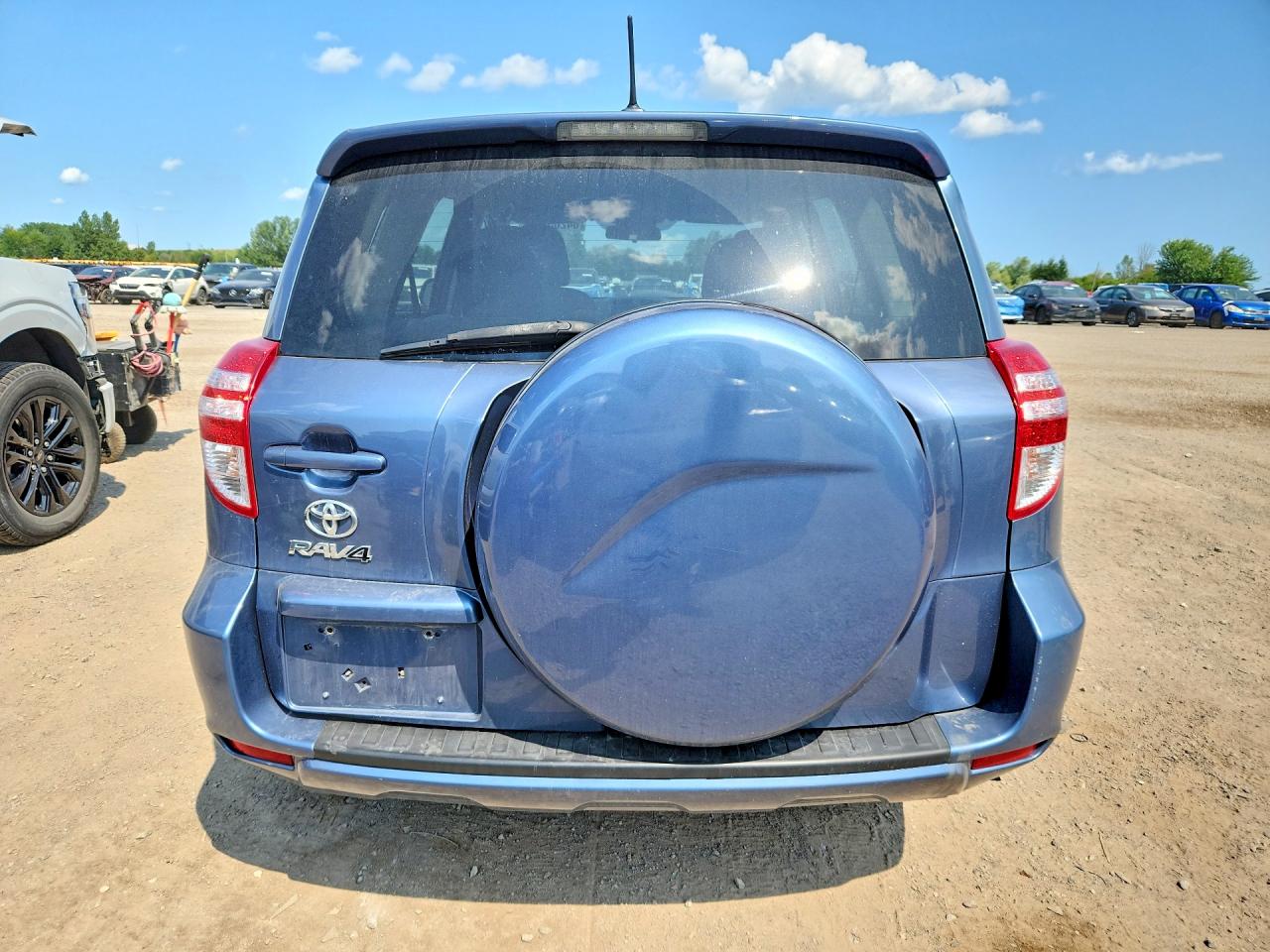 2012 Toyota Rav4 Base Blue vin: 2T3ZF4DV2CW114844
