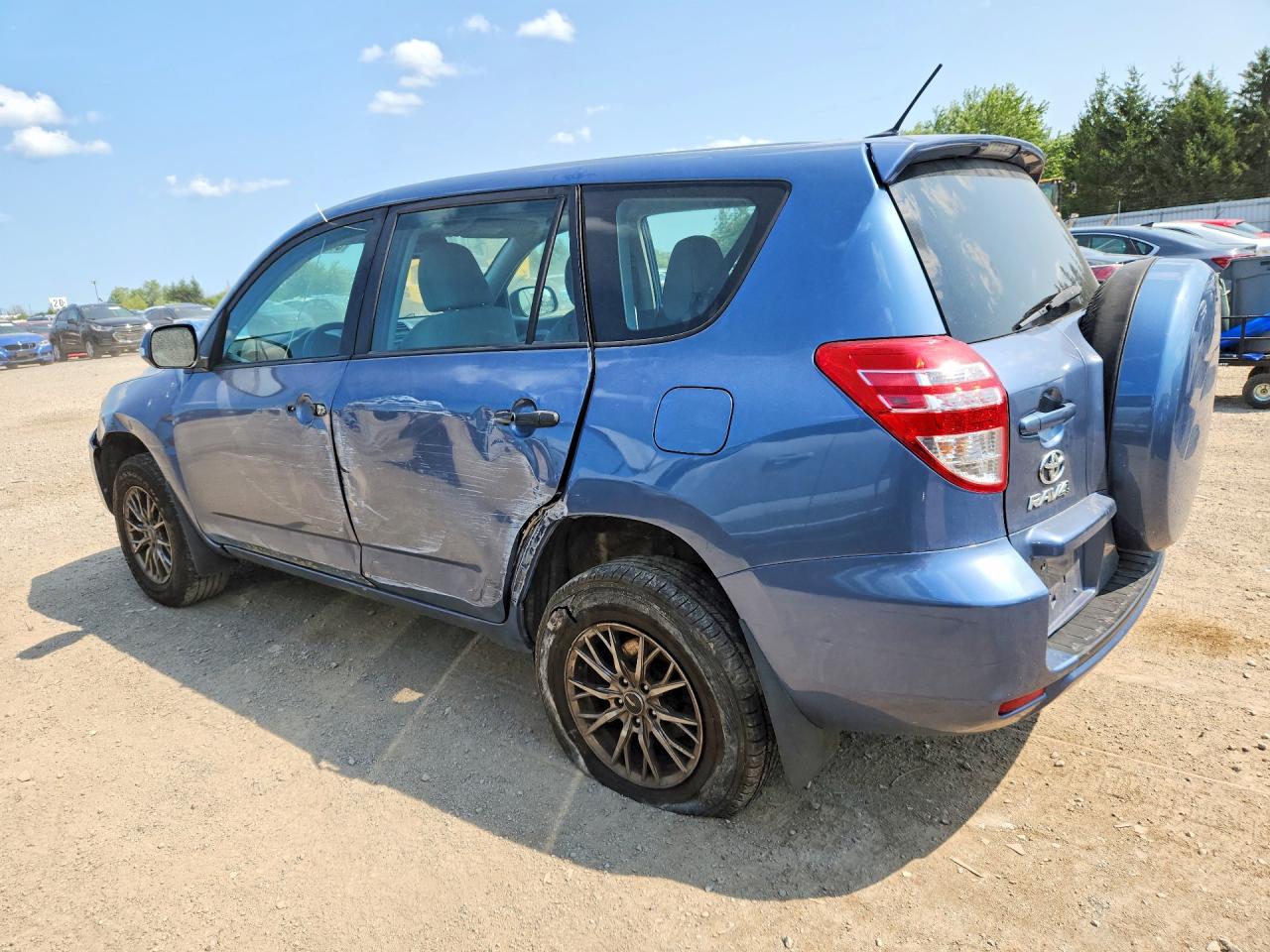 2012 Toyota Rav4 Base Blue vin: 2T3ZF4DV2CW114844