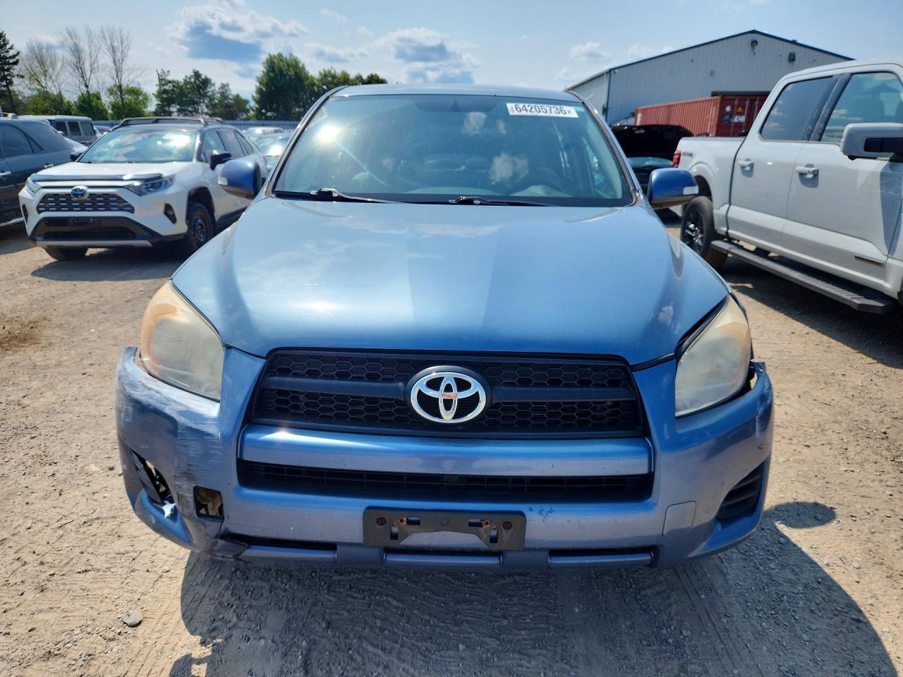 2012 Toyota Rav4 Base Blue vin: 2T3ZF4DV2CW114844