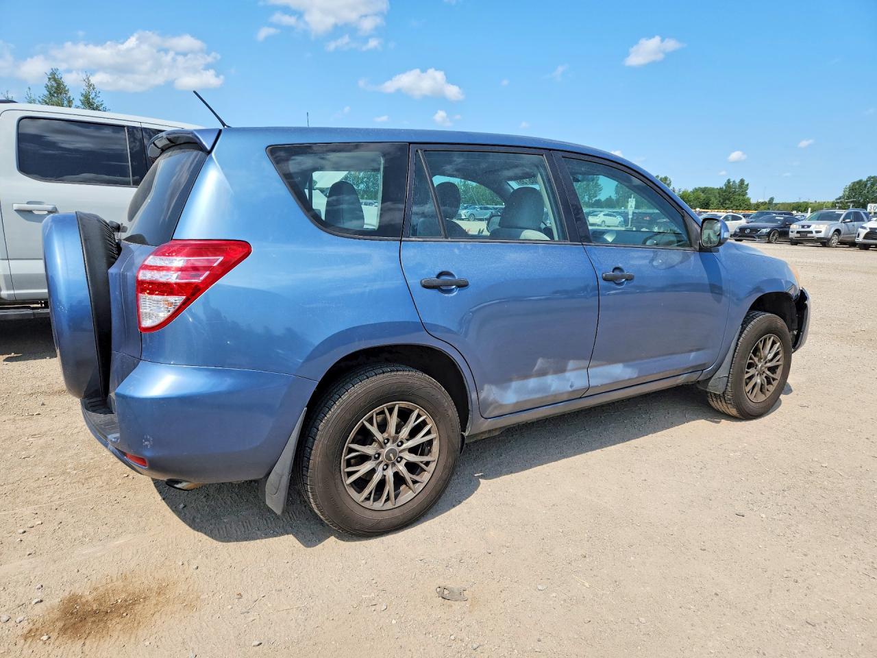 2012 Toyota Rav4 Base Blue vin: 2T3ZF4DV2CW114844