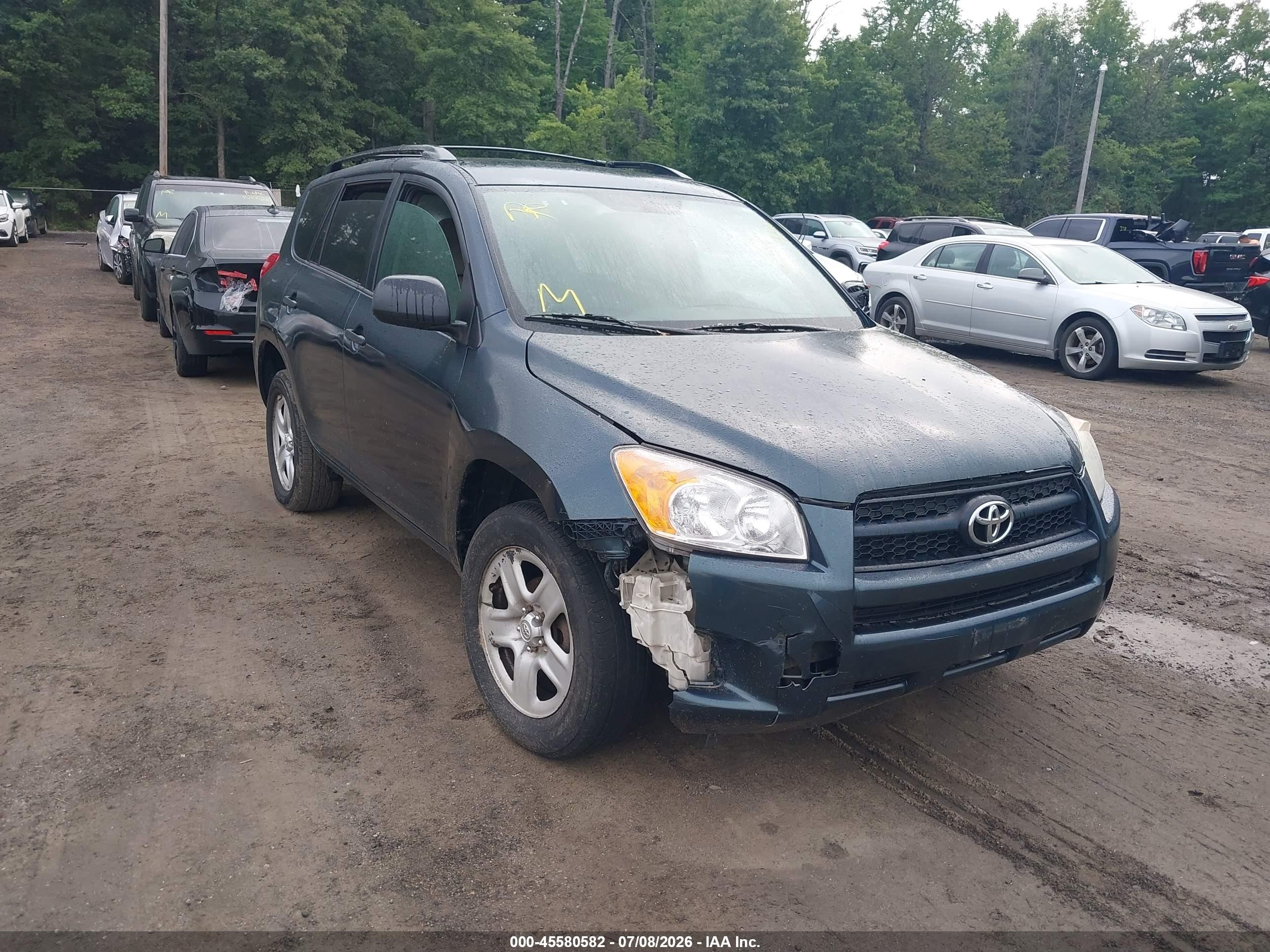 2012 Toyota Rav4   Синий vin: 2T3ZF4DV2CW152817