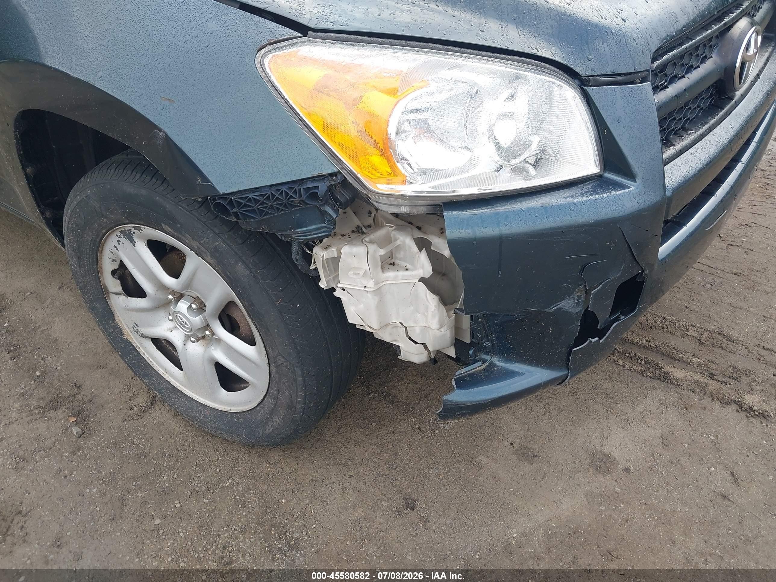 2012 Toyota Rav4   Синий vin: 2T3ZF4DV2CW152817